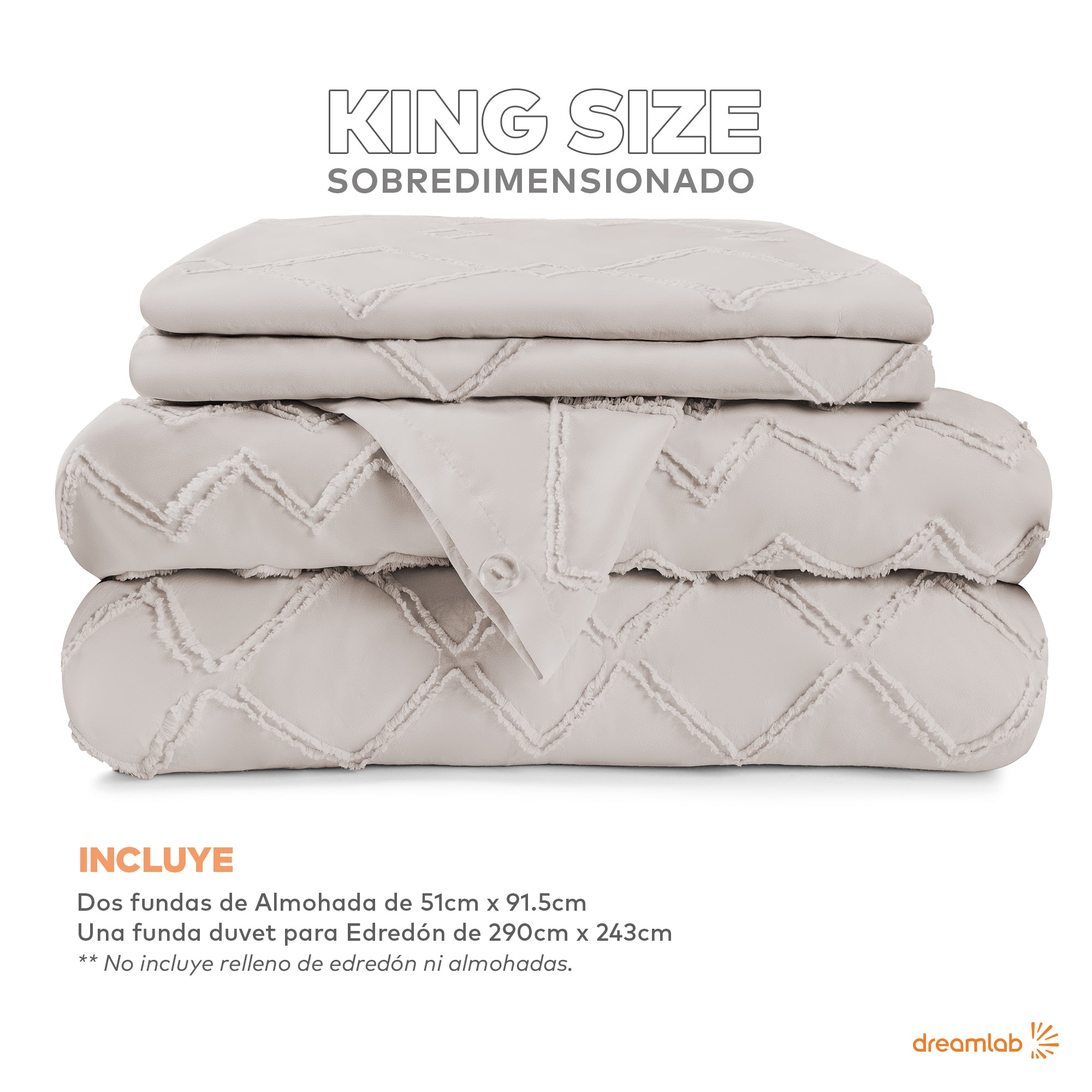 Funda para Edredón Bordado