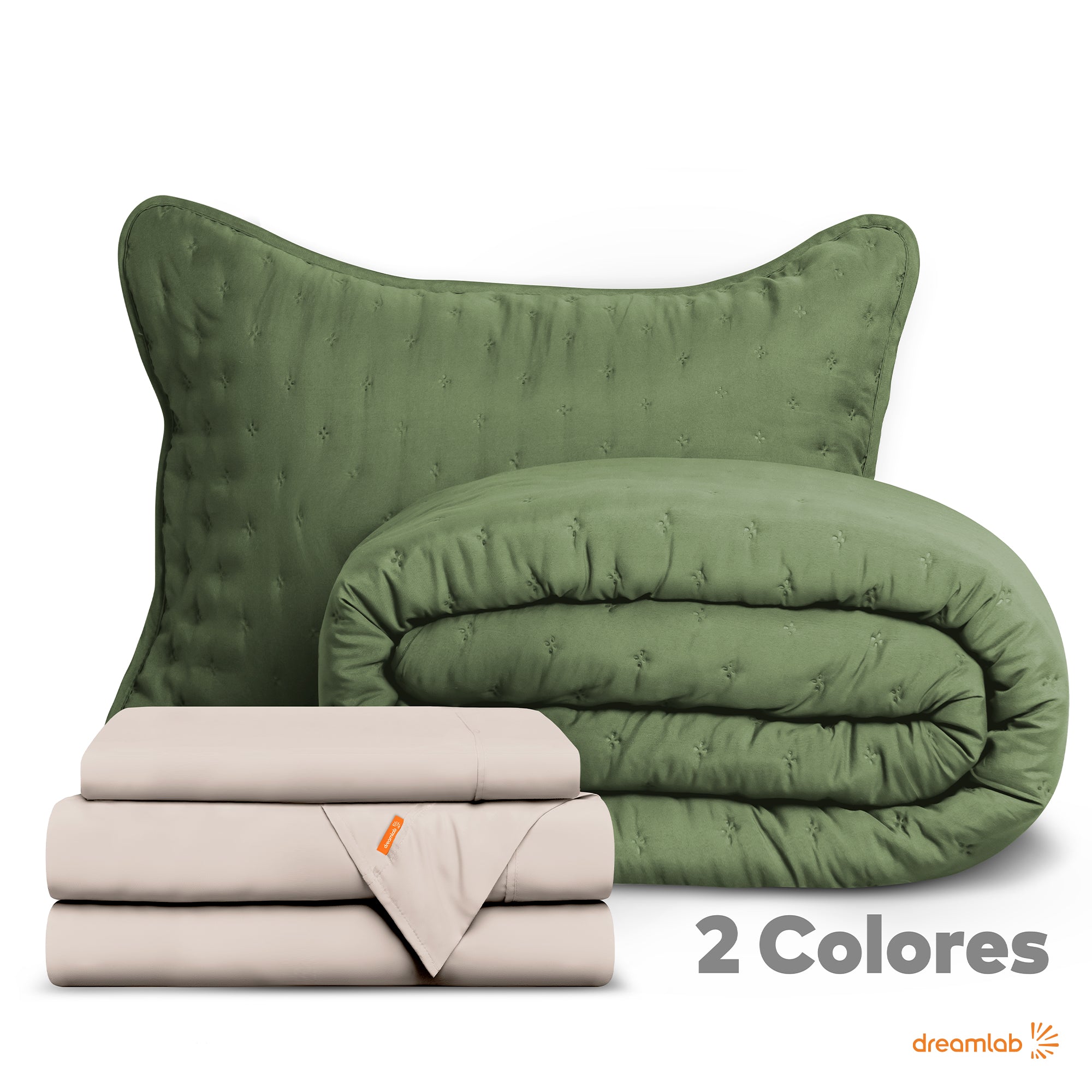 Set de Colcha Ligera y Sábanas