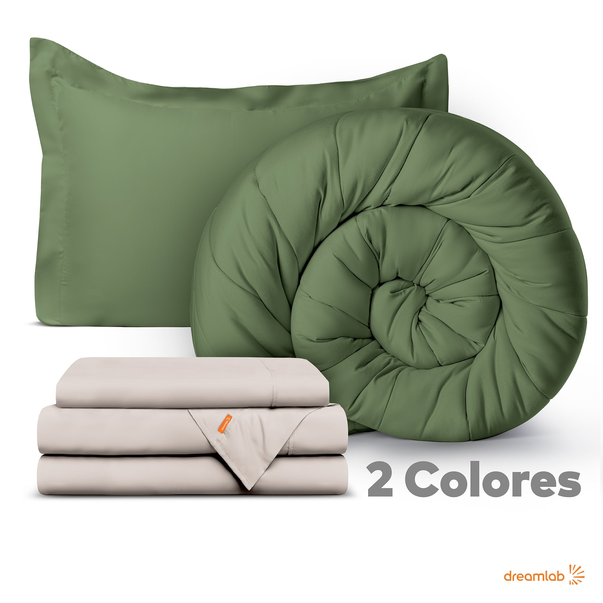 Set Edredón Acolchado y Sábanas