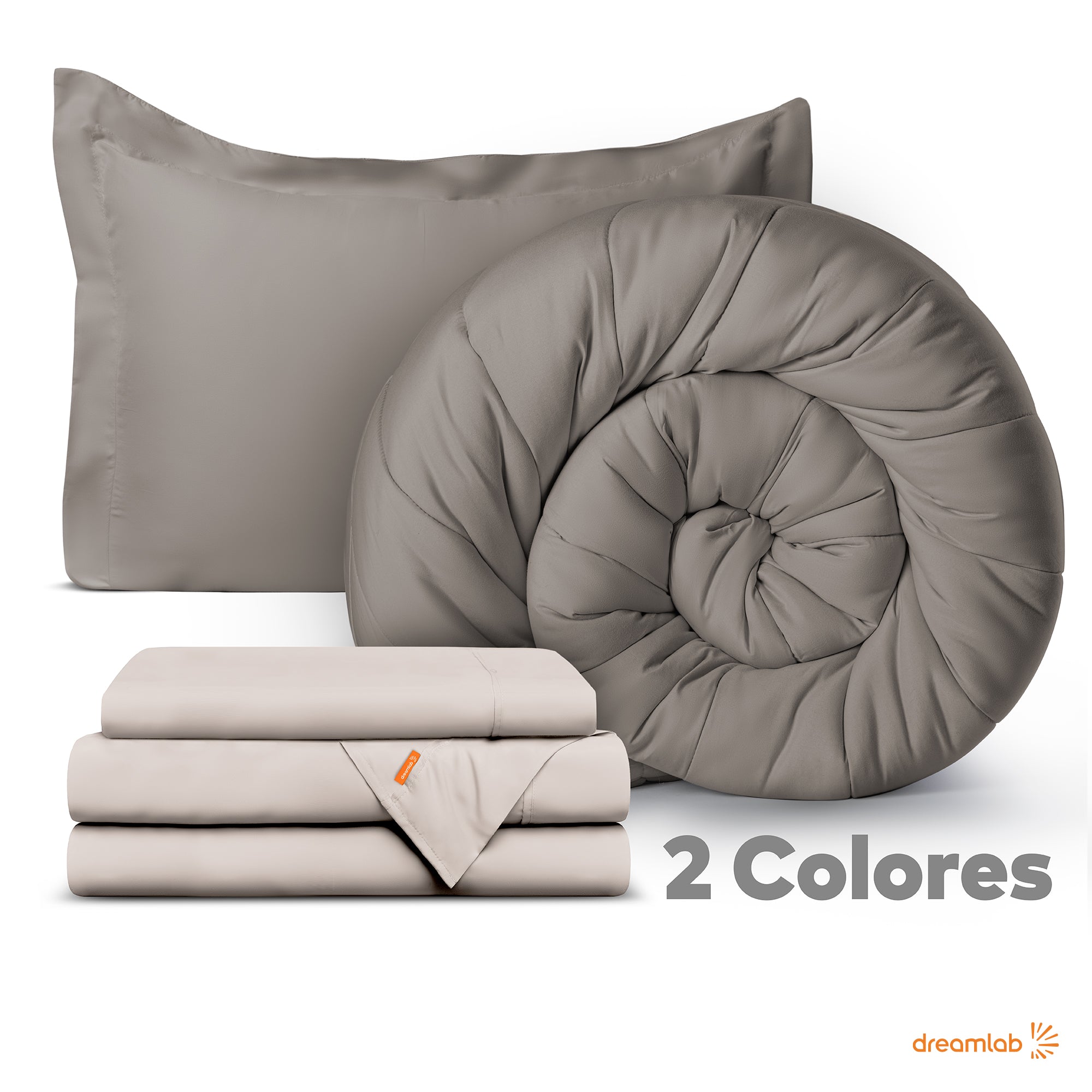 Set Edredón Acolchado y Sábanas