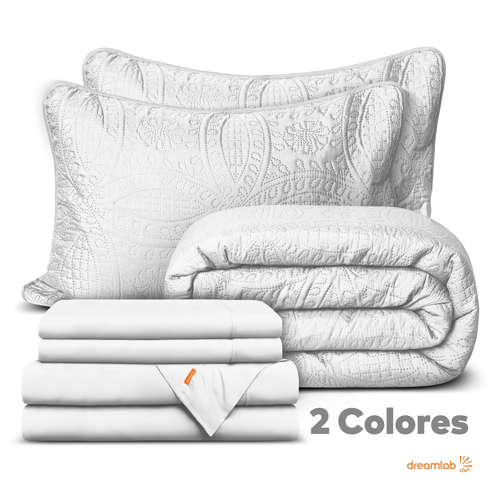 Set de Colcha Ligera y Sábanas