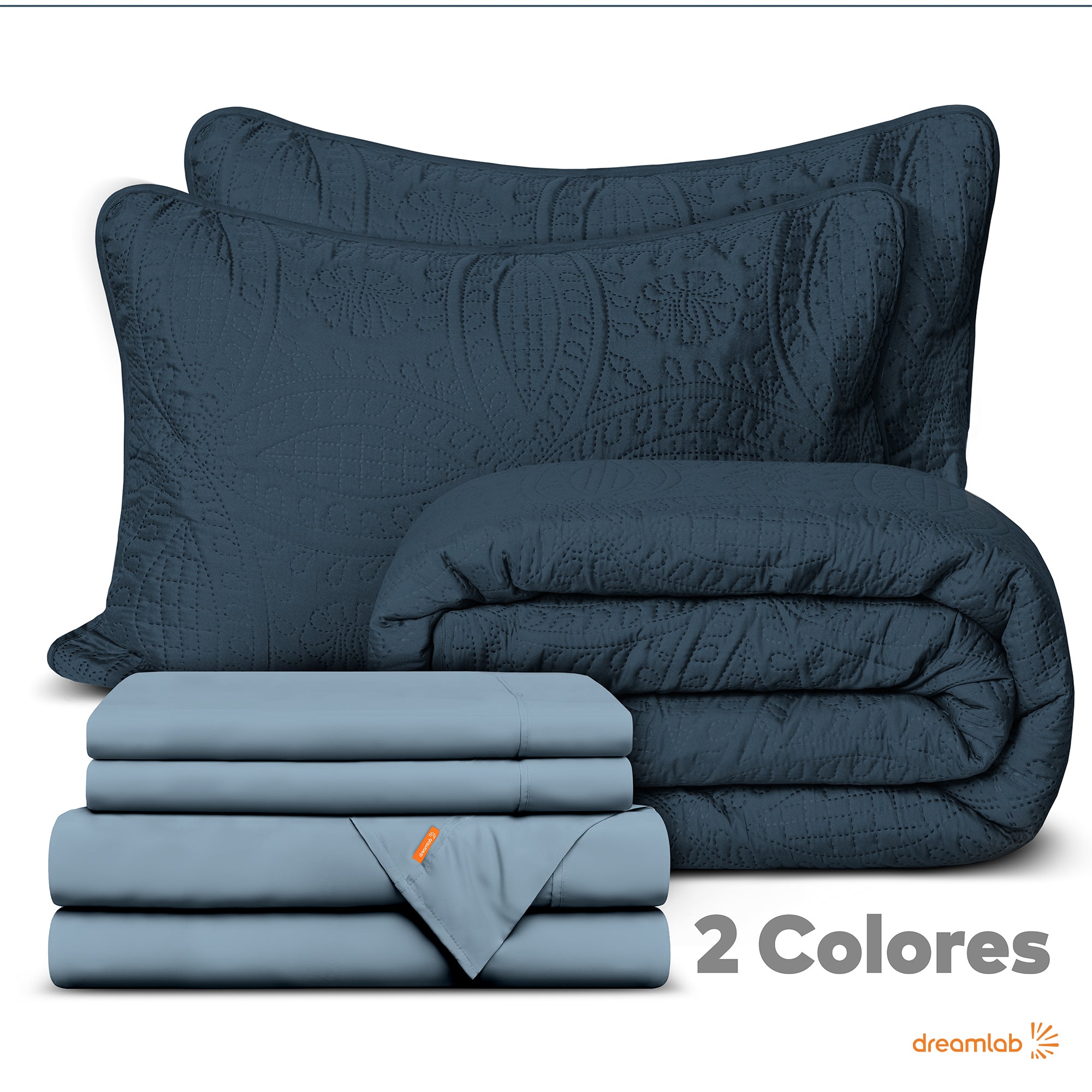 Set de Colcha Ligera y Sábanas
