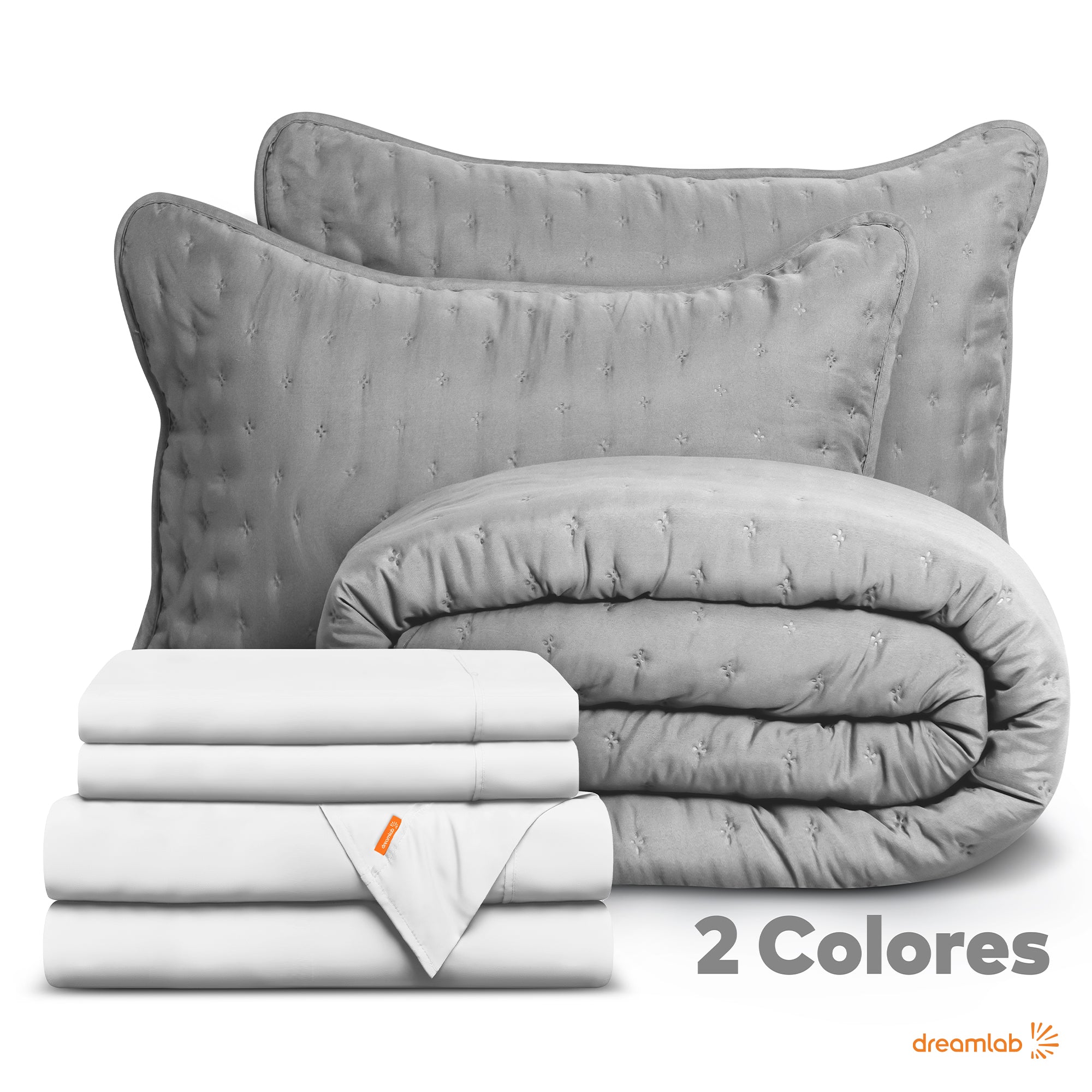 Set de Colcha Ligera y Sábanas