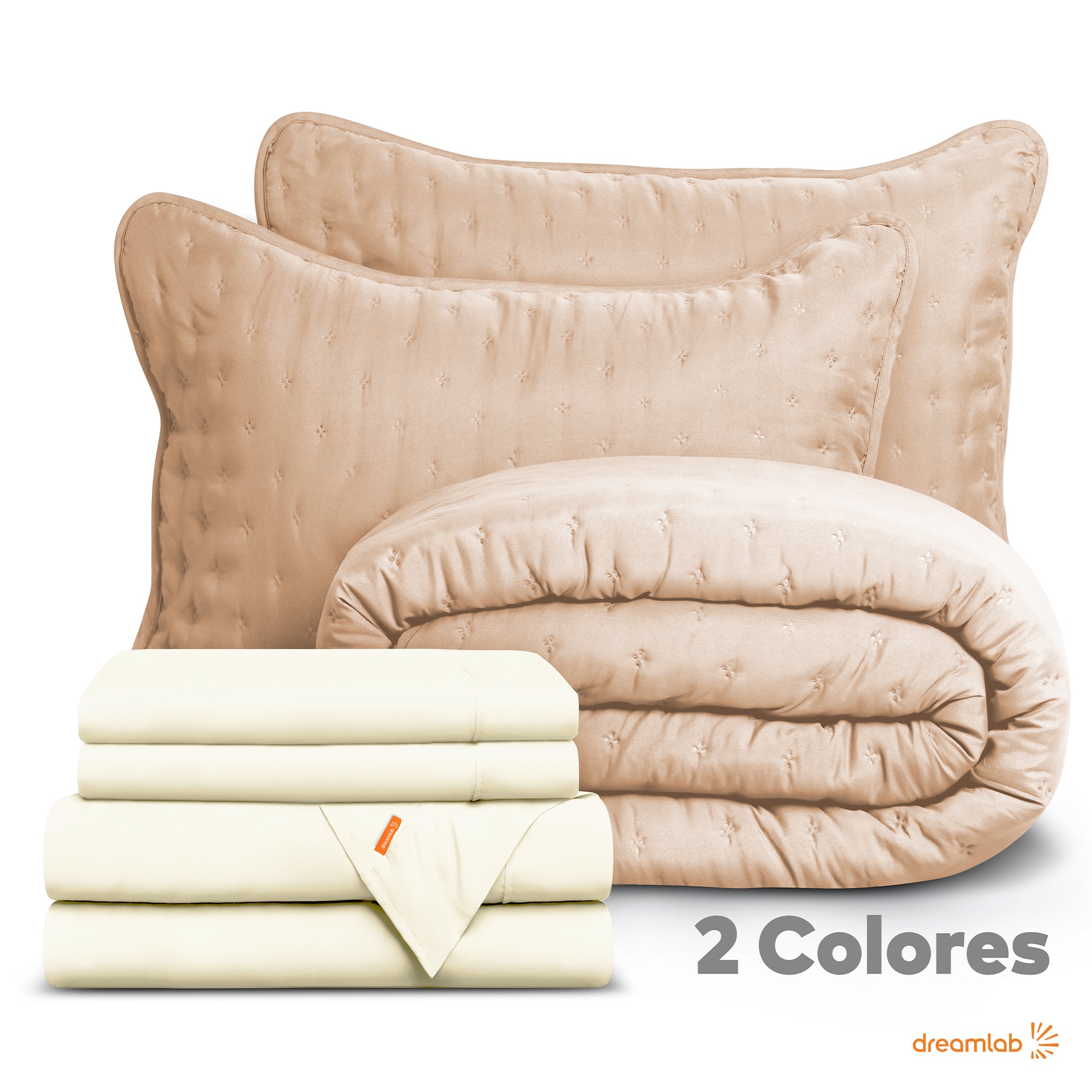Set de Colcha Ligera y Sábanas