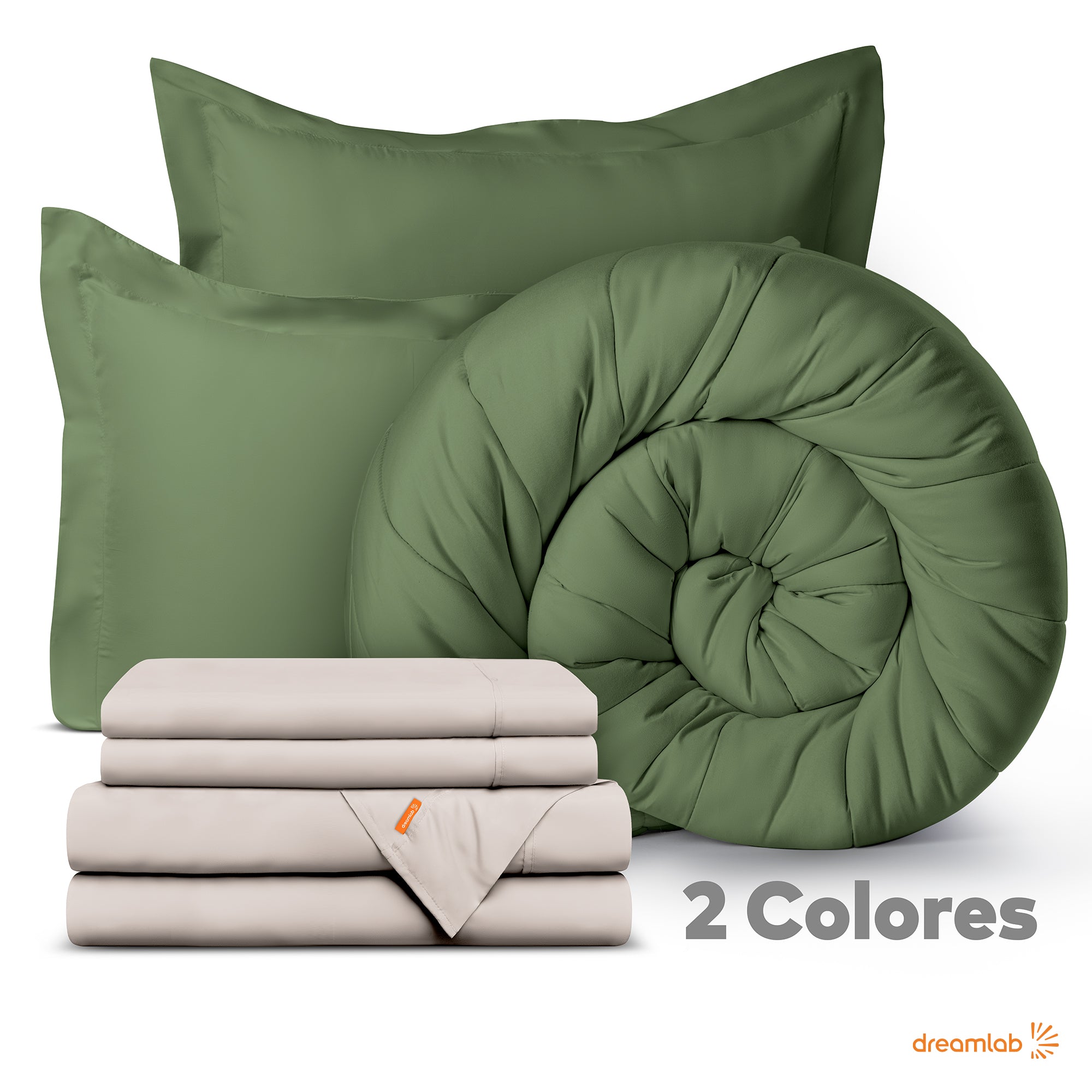 Set Edredón Acolchado y Sábanas