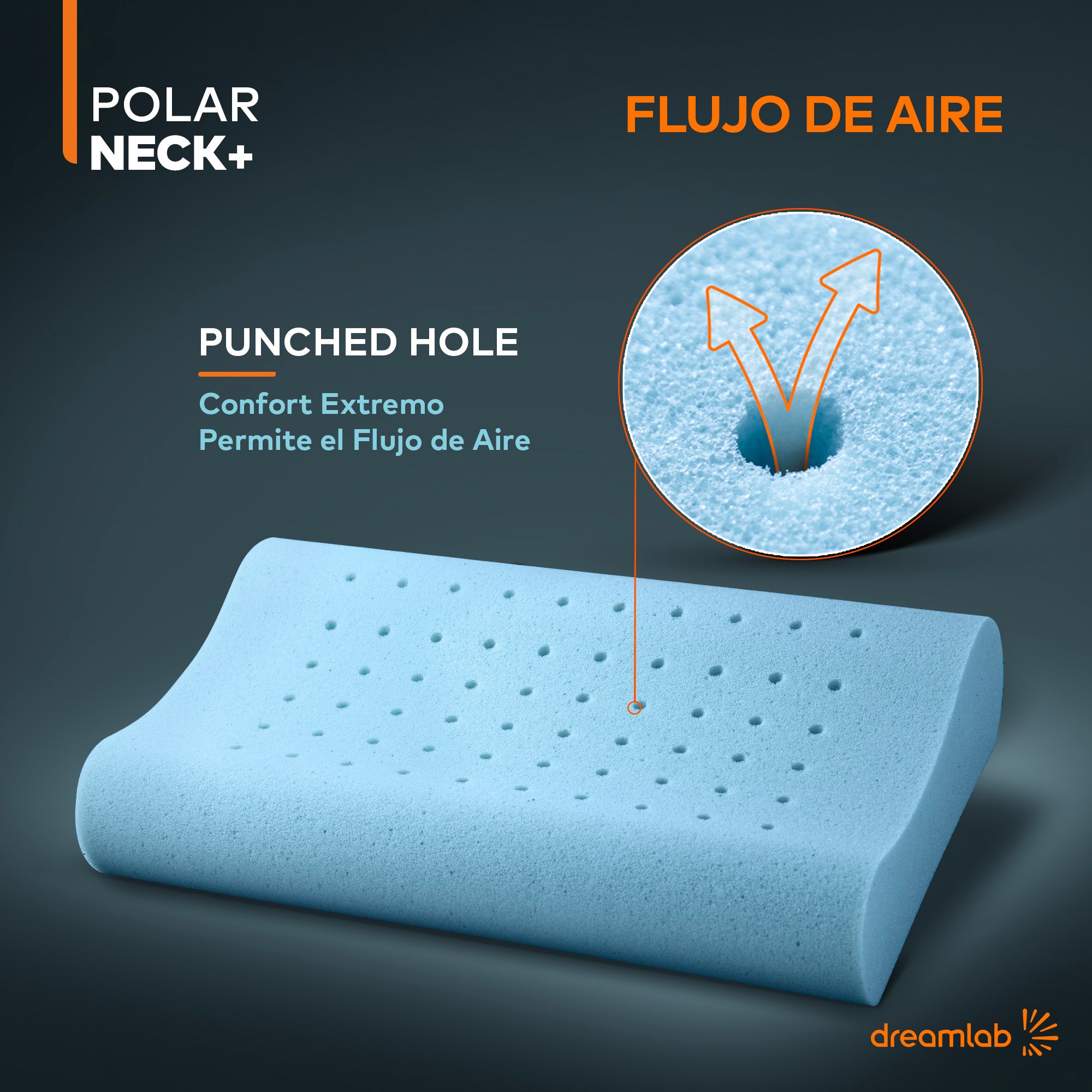 Almohada Polar Neck+ 2 pack prueba