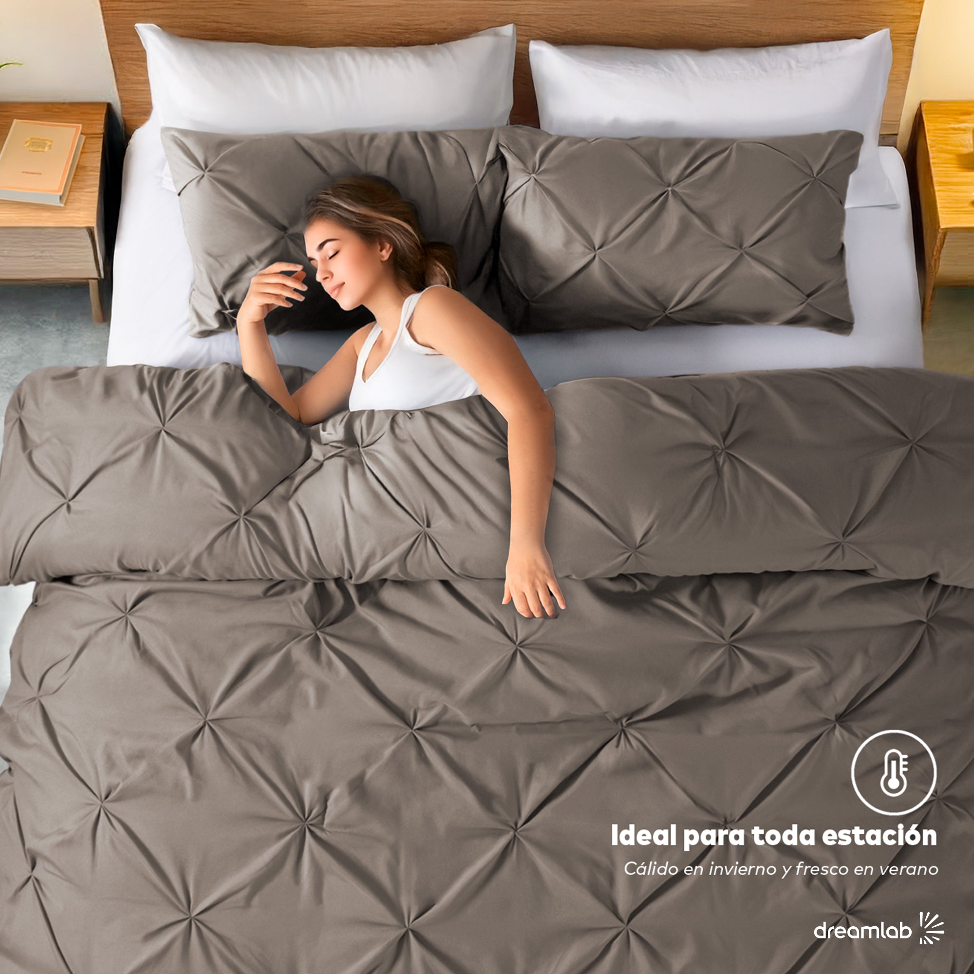Edredón Plisado Acolchado