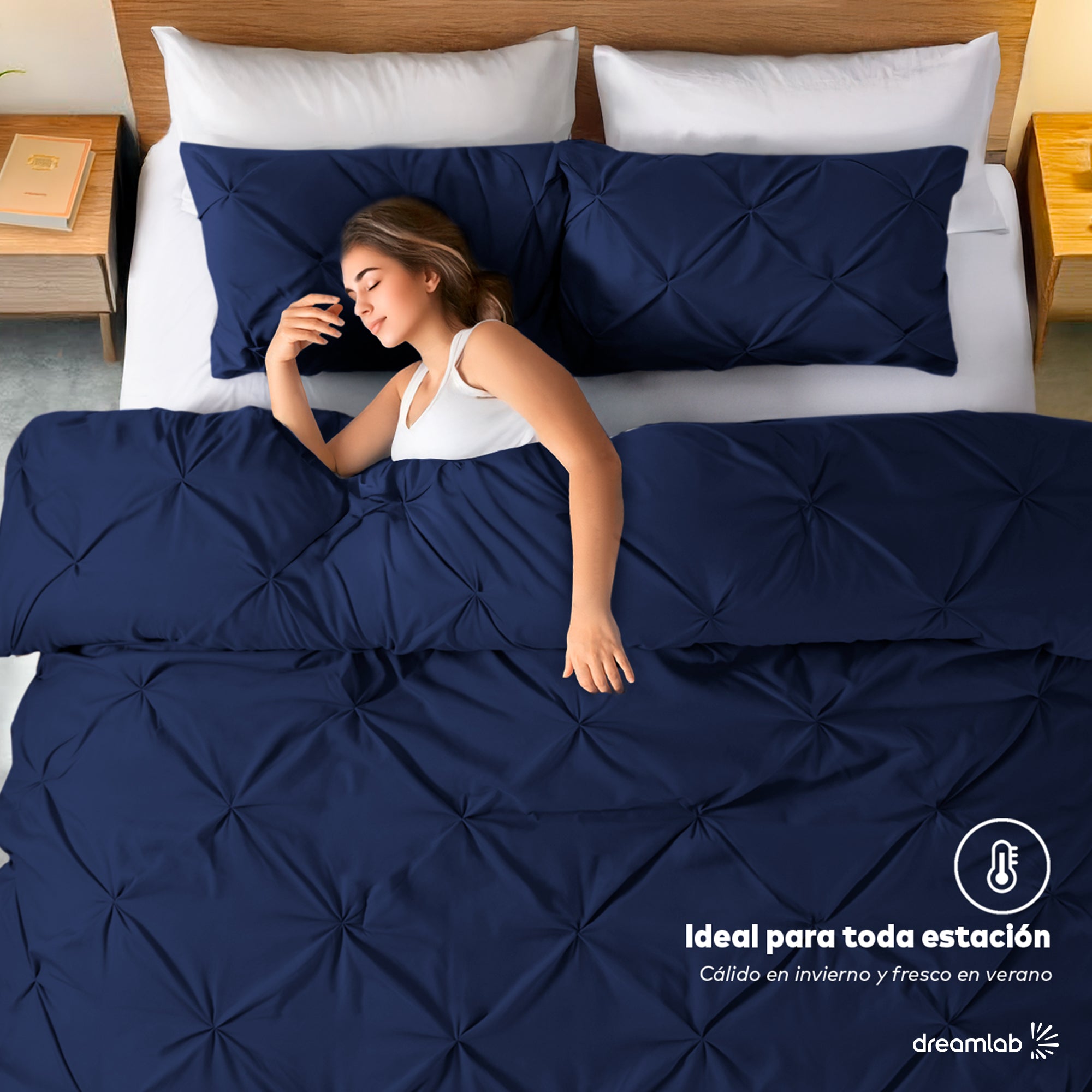 Edredón Plisado Acolchado