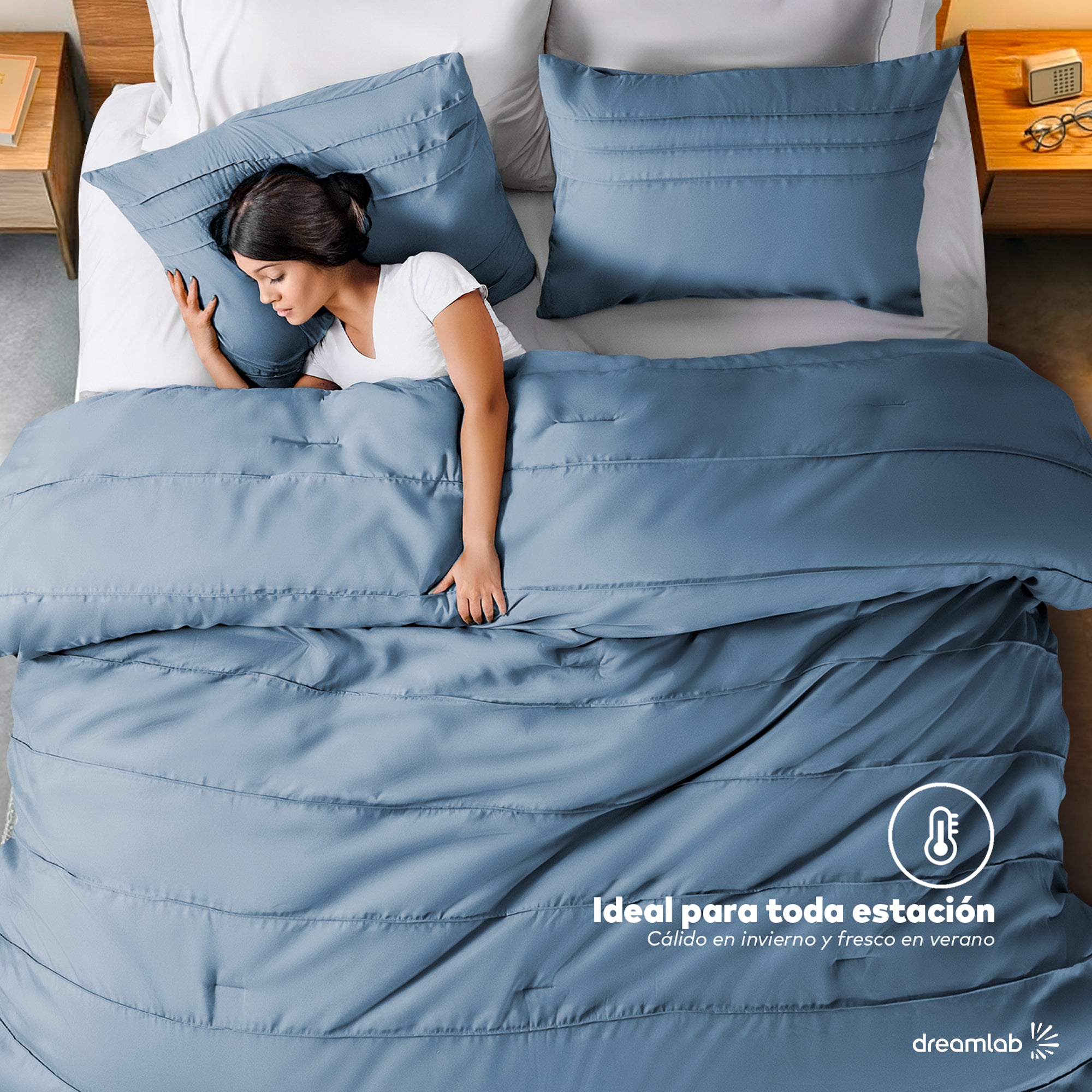 Edredón Plisado Acolchado