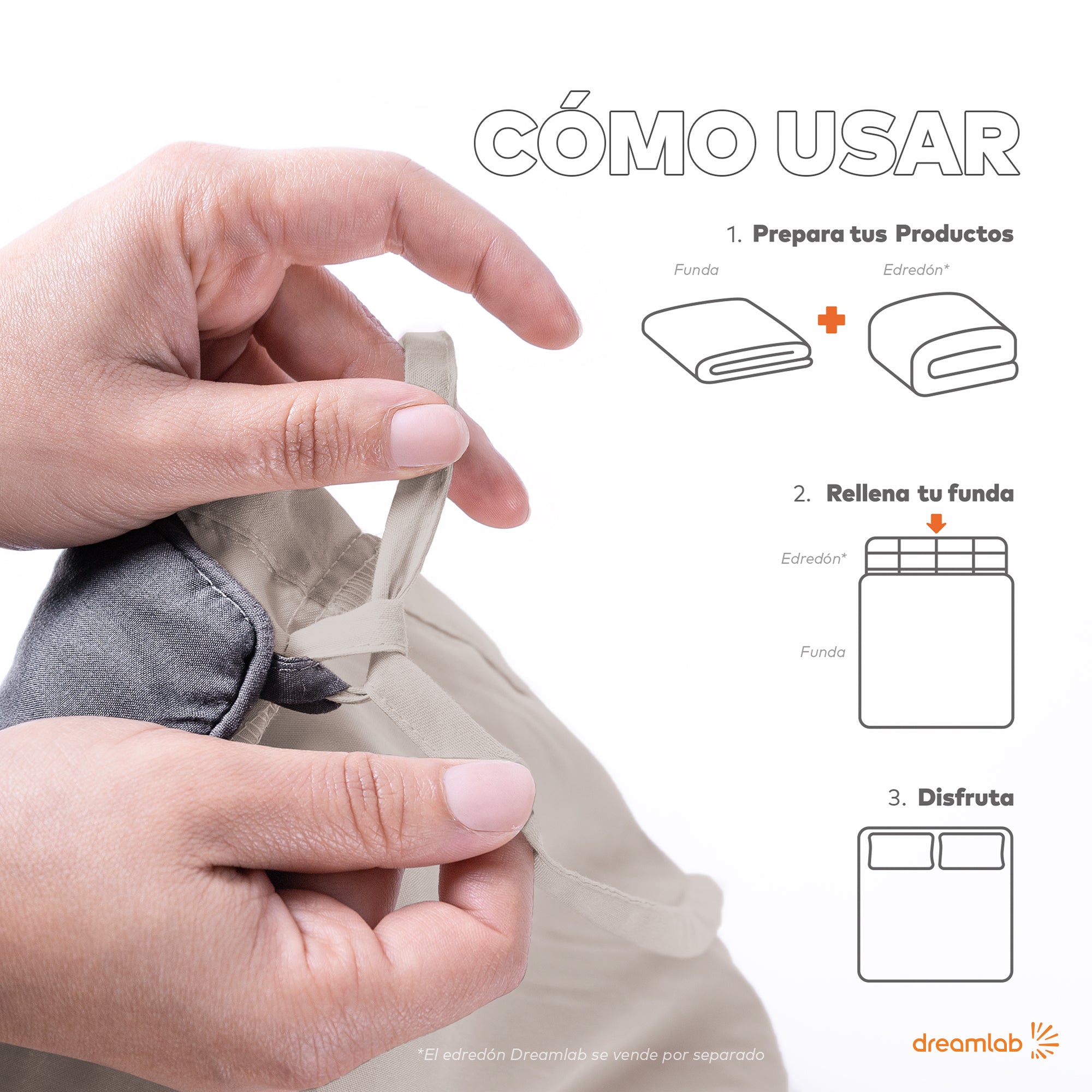 Funda para Edredón Bordado