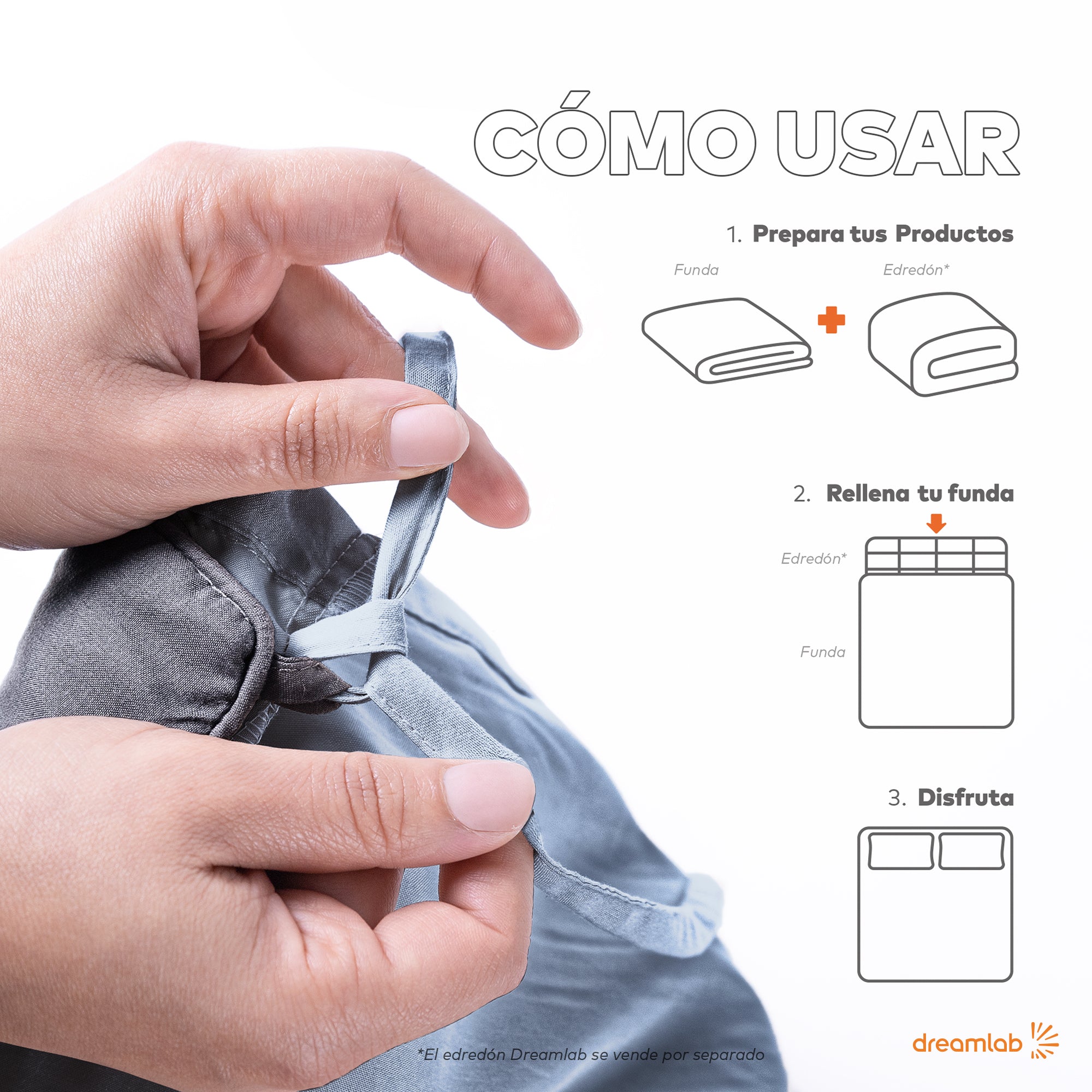 Funda para Edredón Bordado