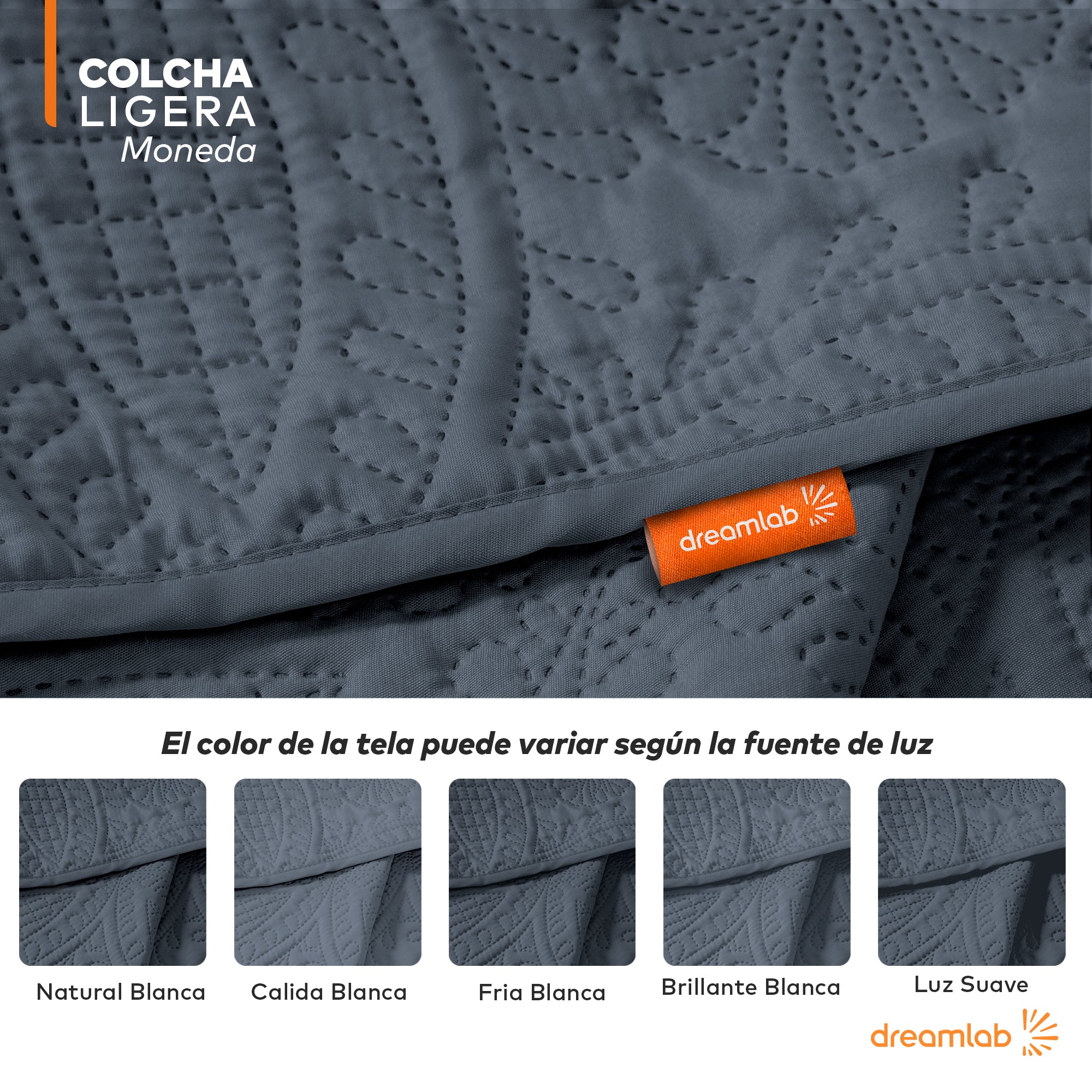 Colcha Ligera Estilo Moneda