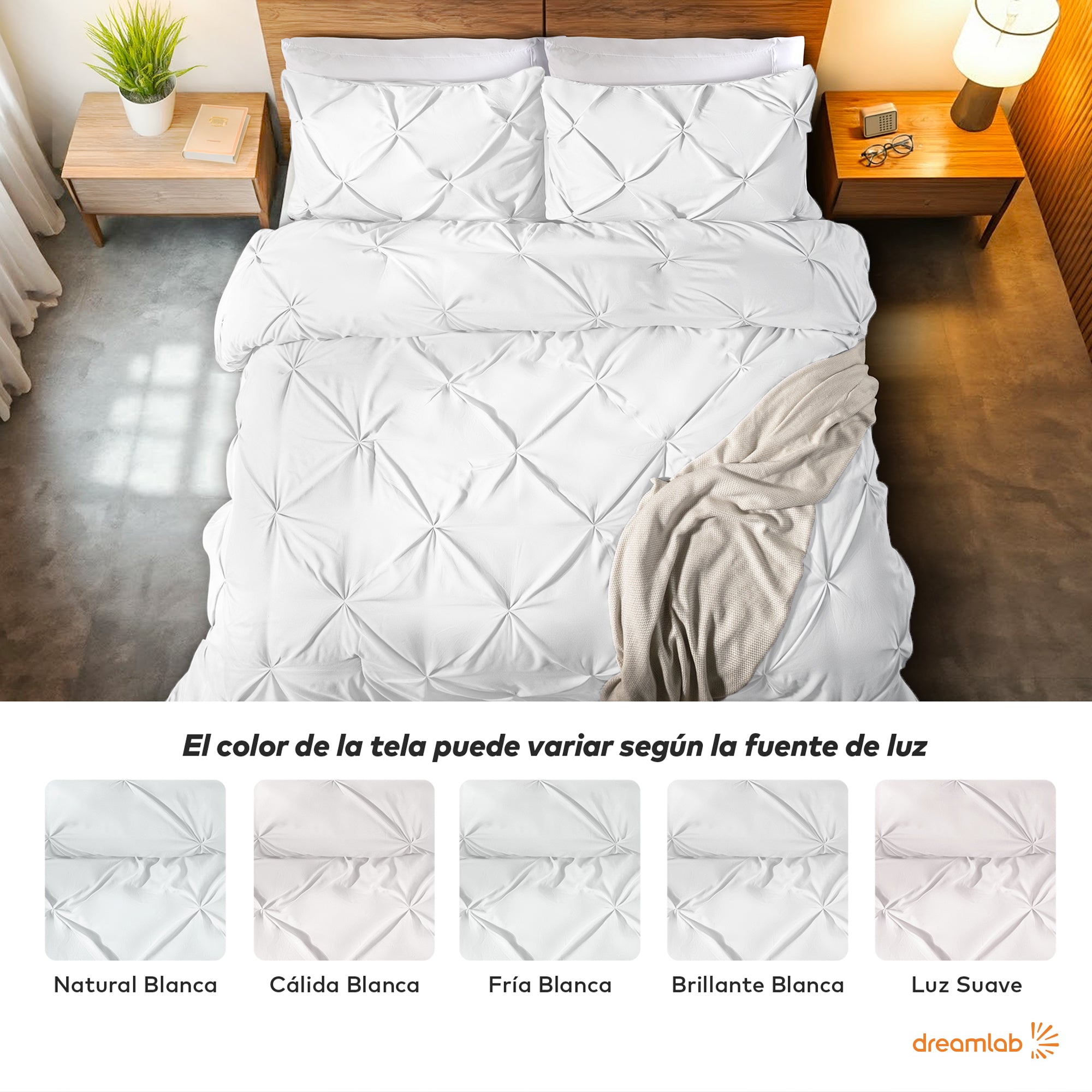 Edredón Plisado Acolchado