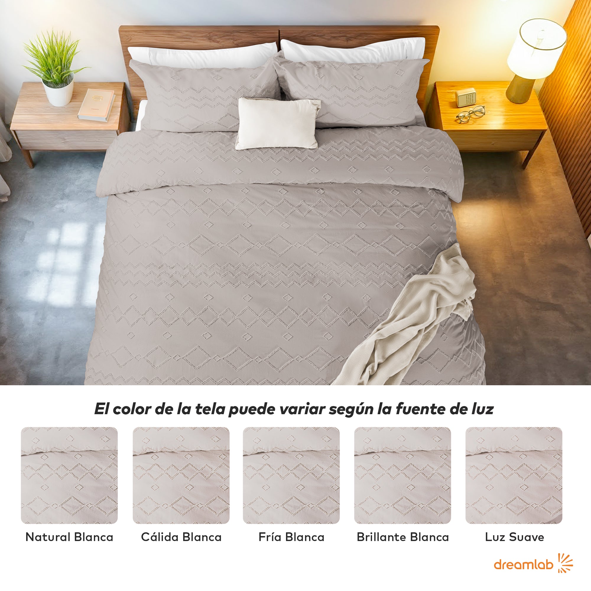 Funda para Edredón Bordado