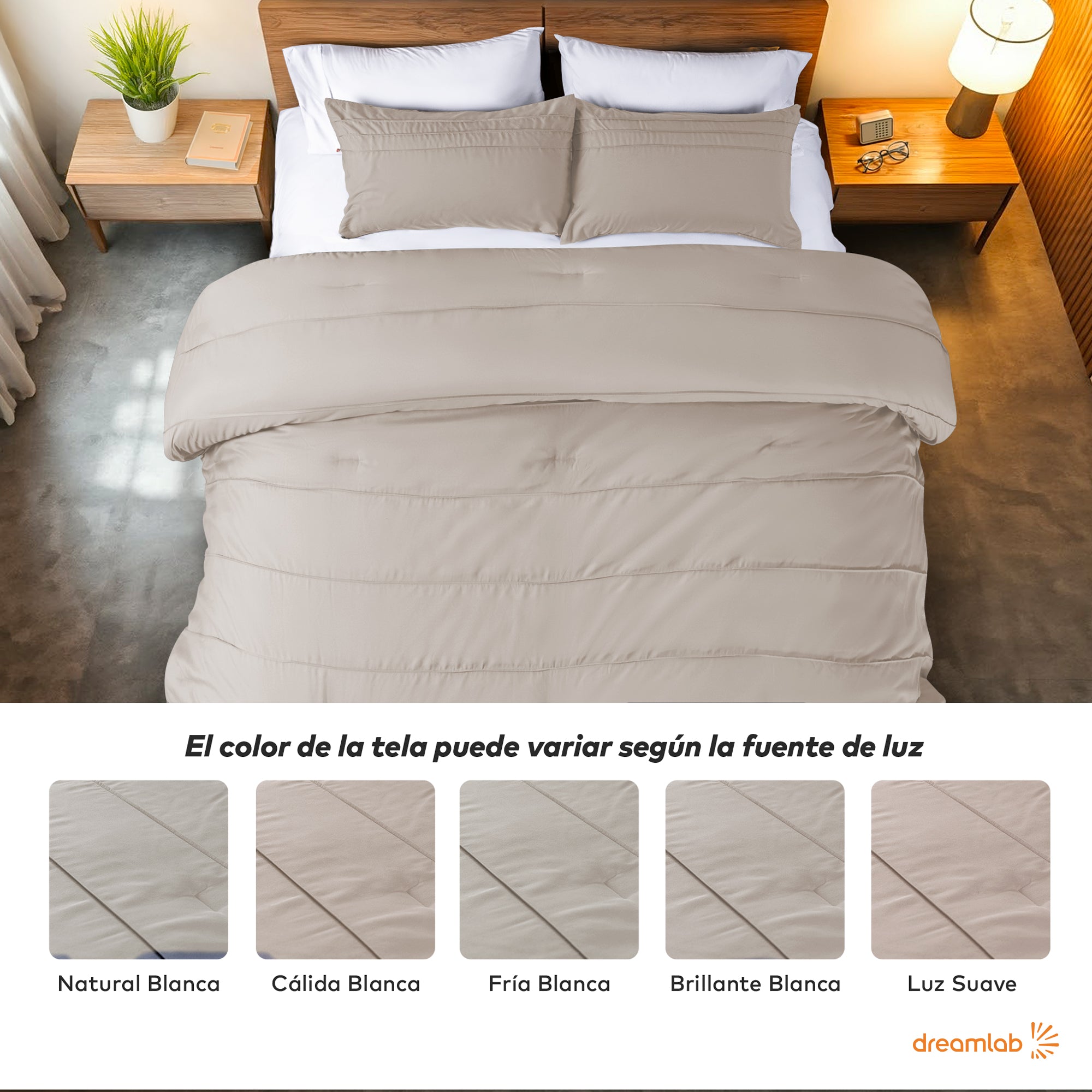 Edredón Plisado Acolchado