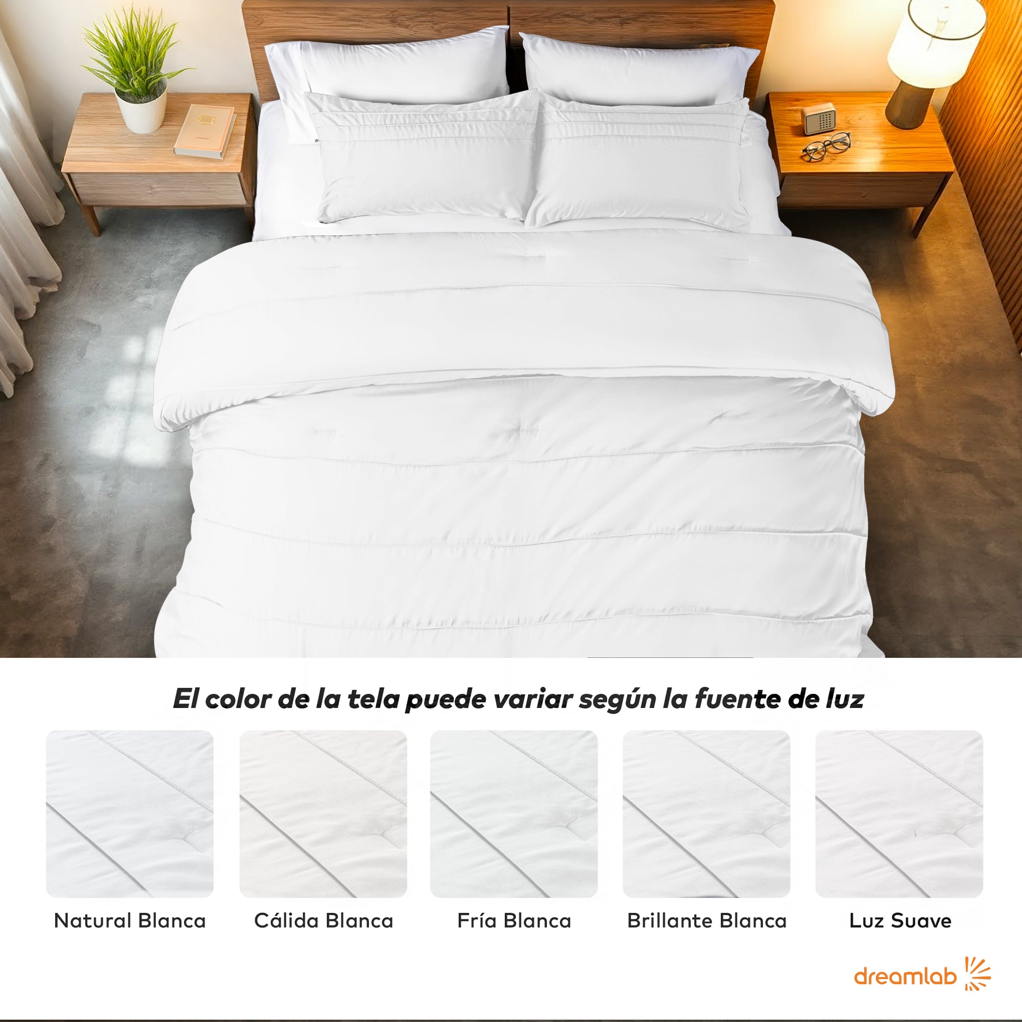 Edredón Plisado Acolchado