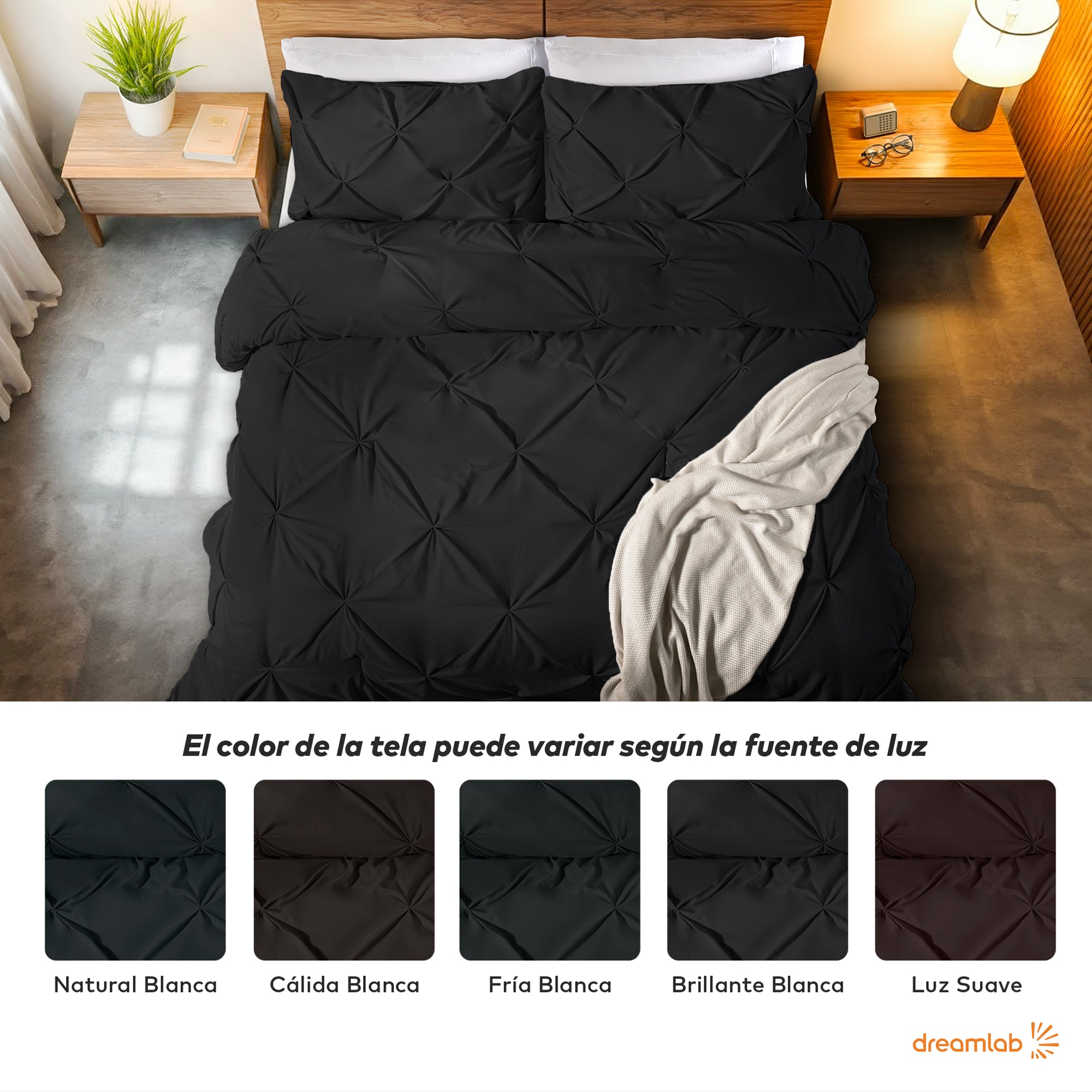 Edredón Plisado Acolchado