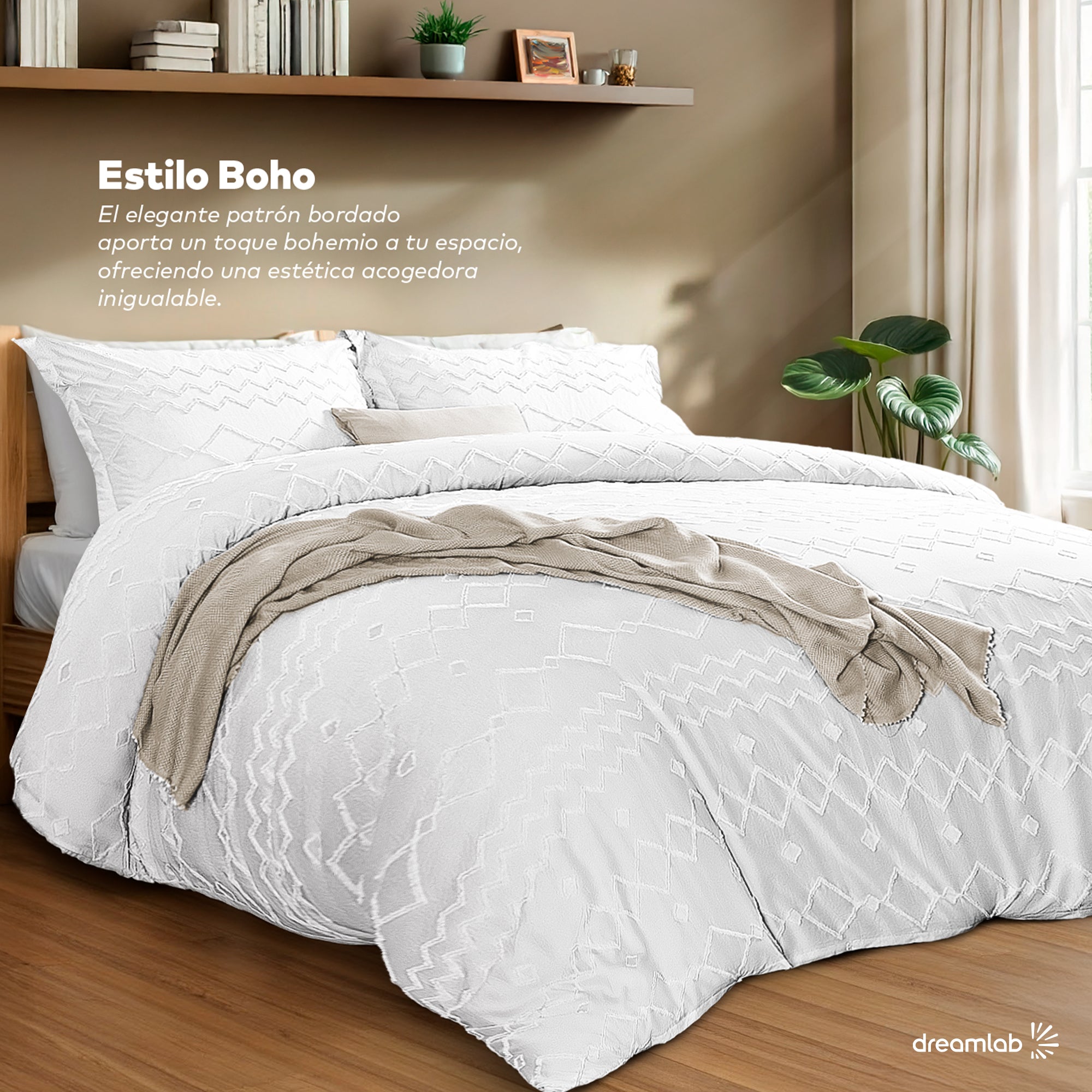 Funda para Edredón Bordado
