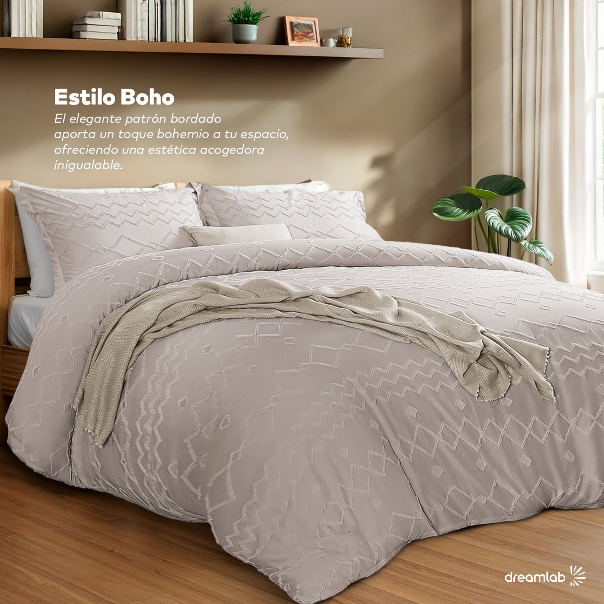 Funda para Edredón Bordado