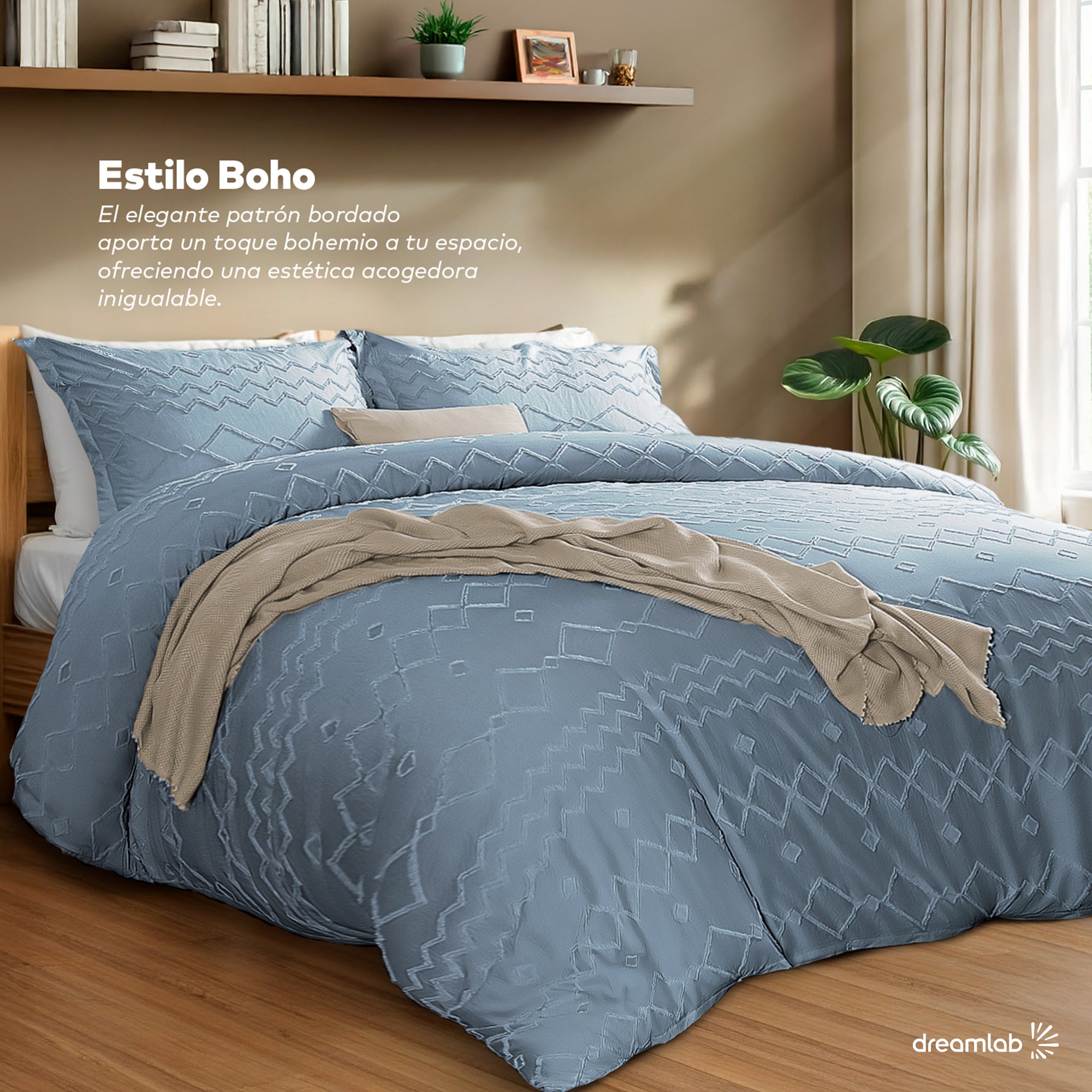 Funda para Edredón Bordado