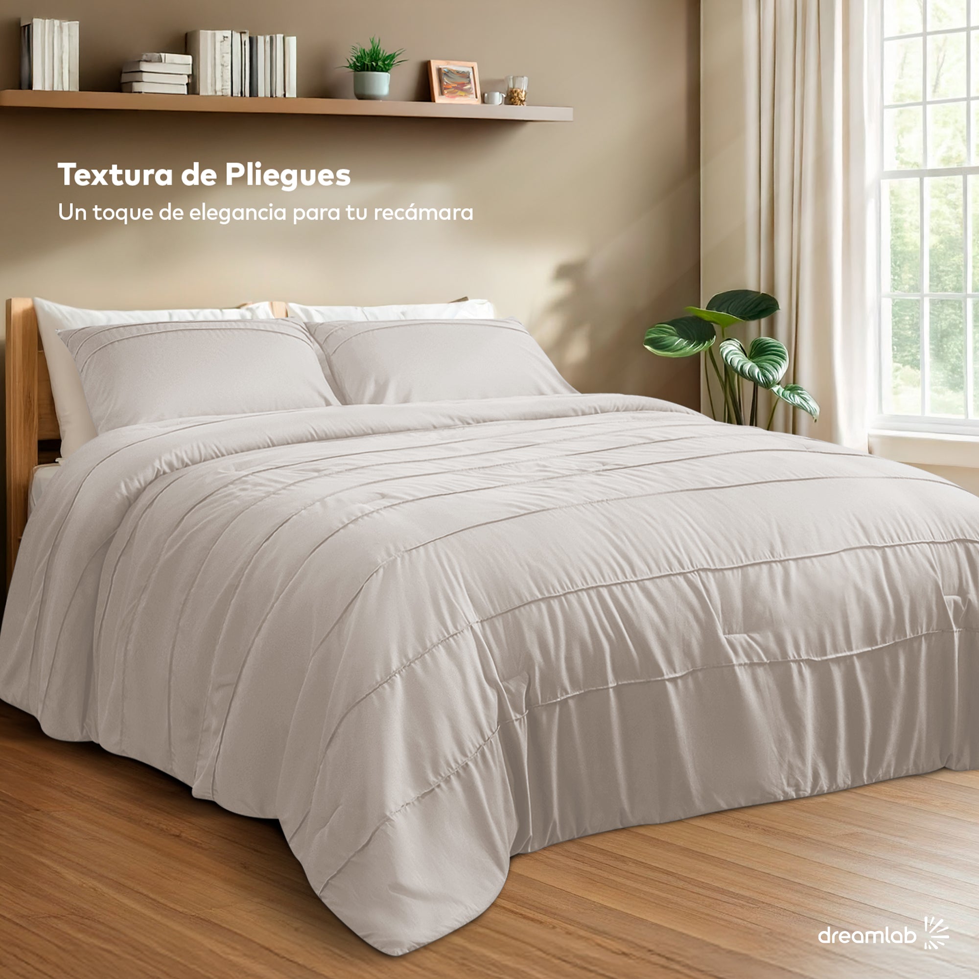 Edredón Plisado Acolchado