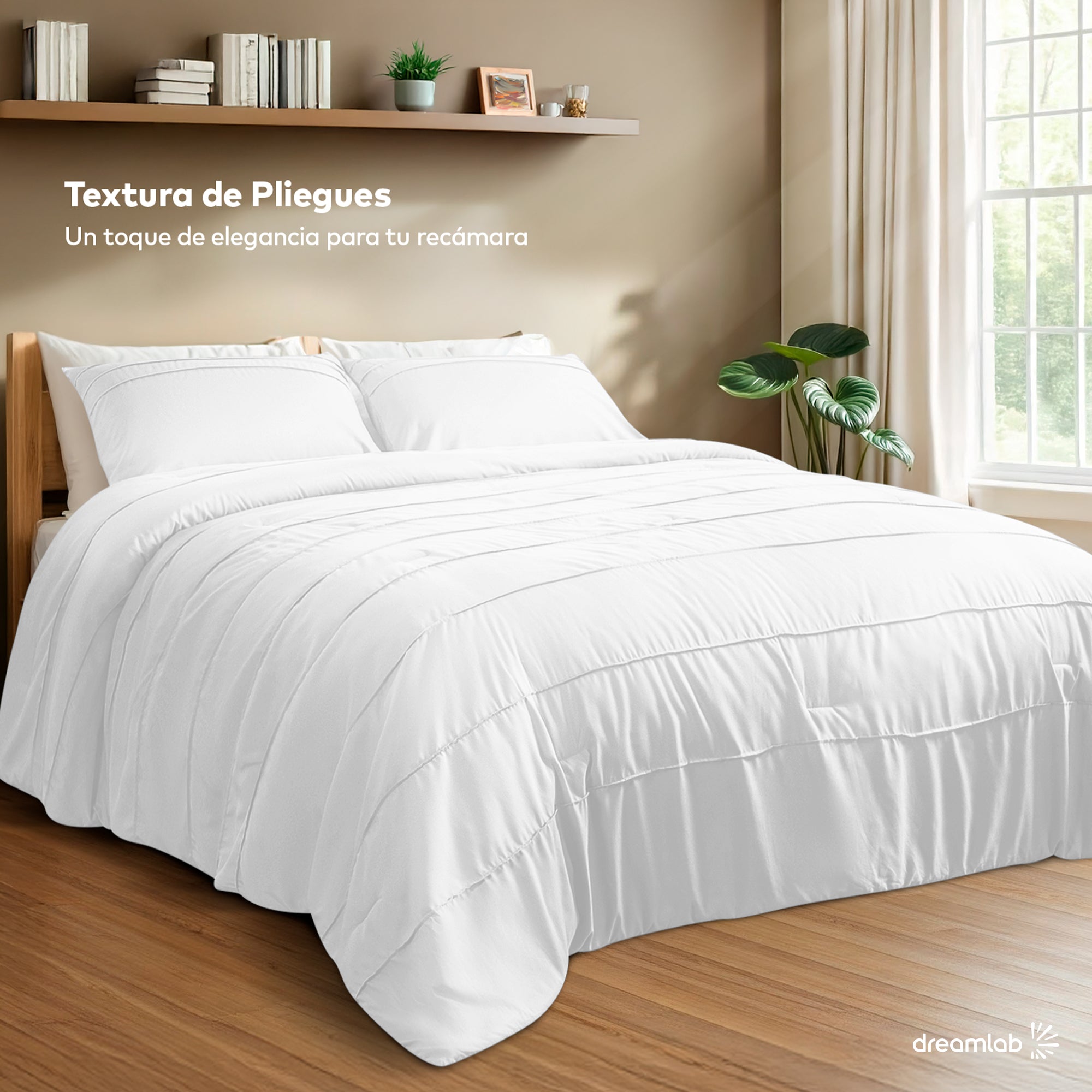 Edredón Plisado Acolchado