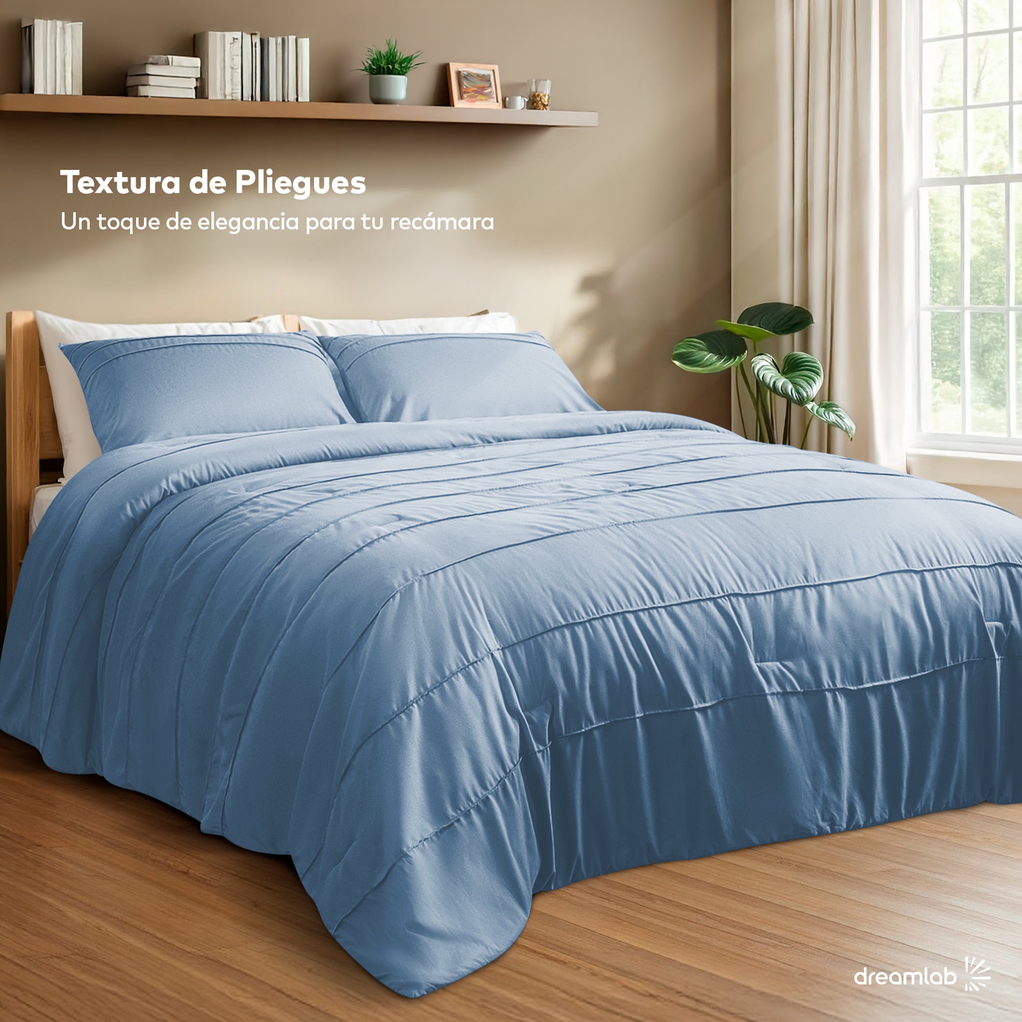 Edredón Plisado Acolchado