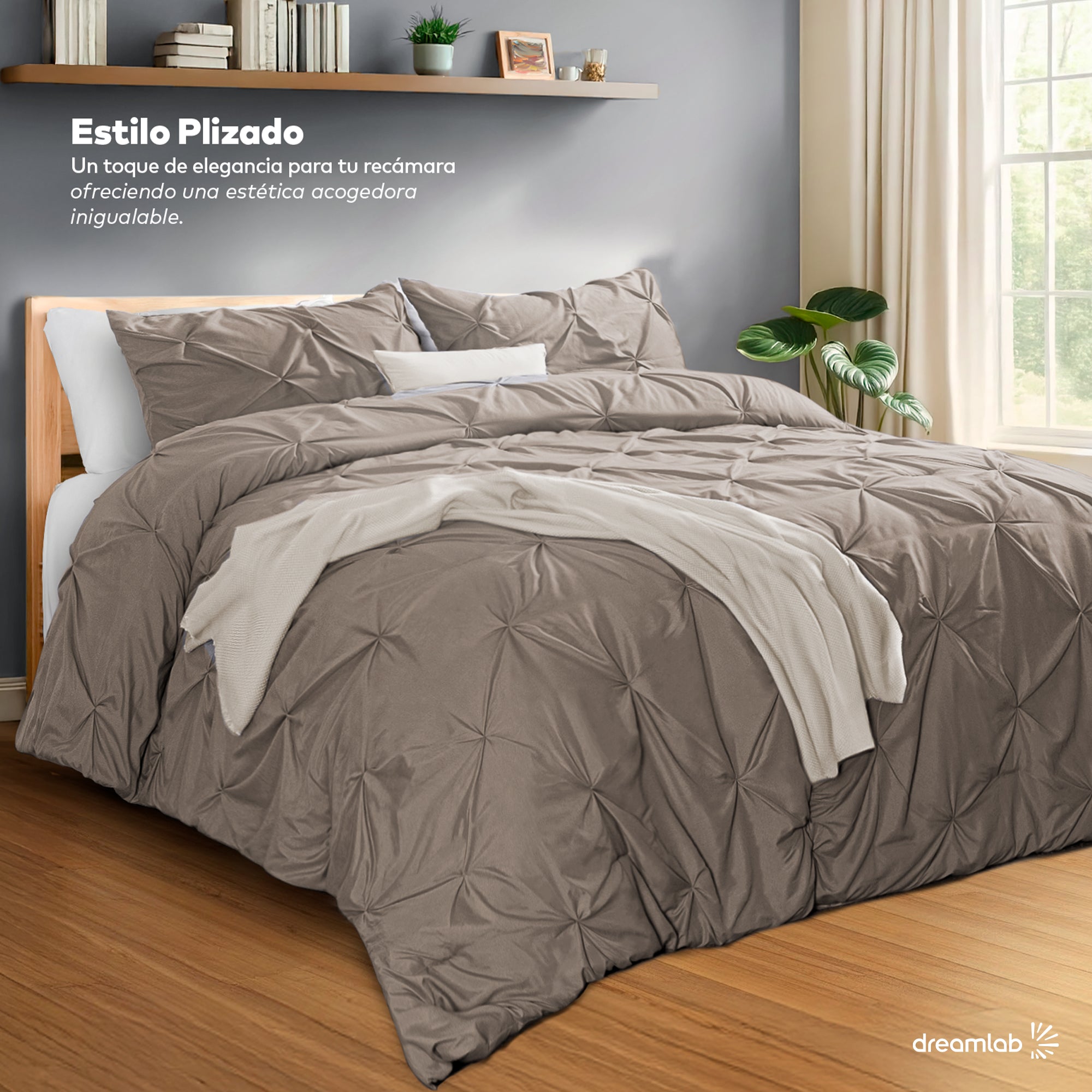 Edredón Plisado Acolchado