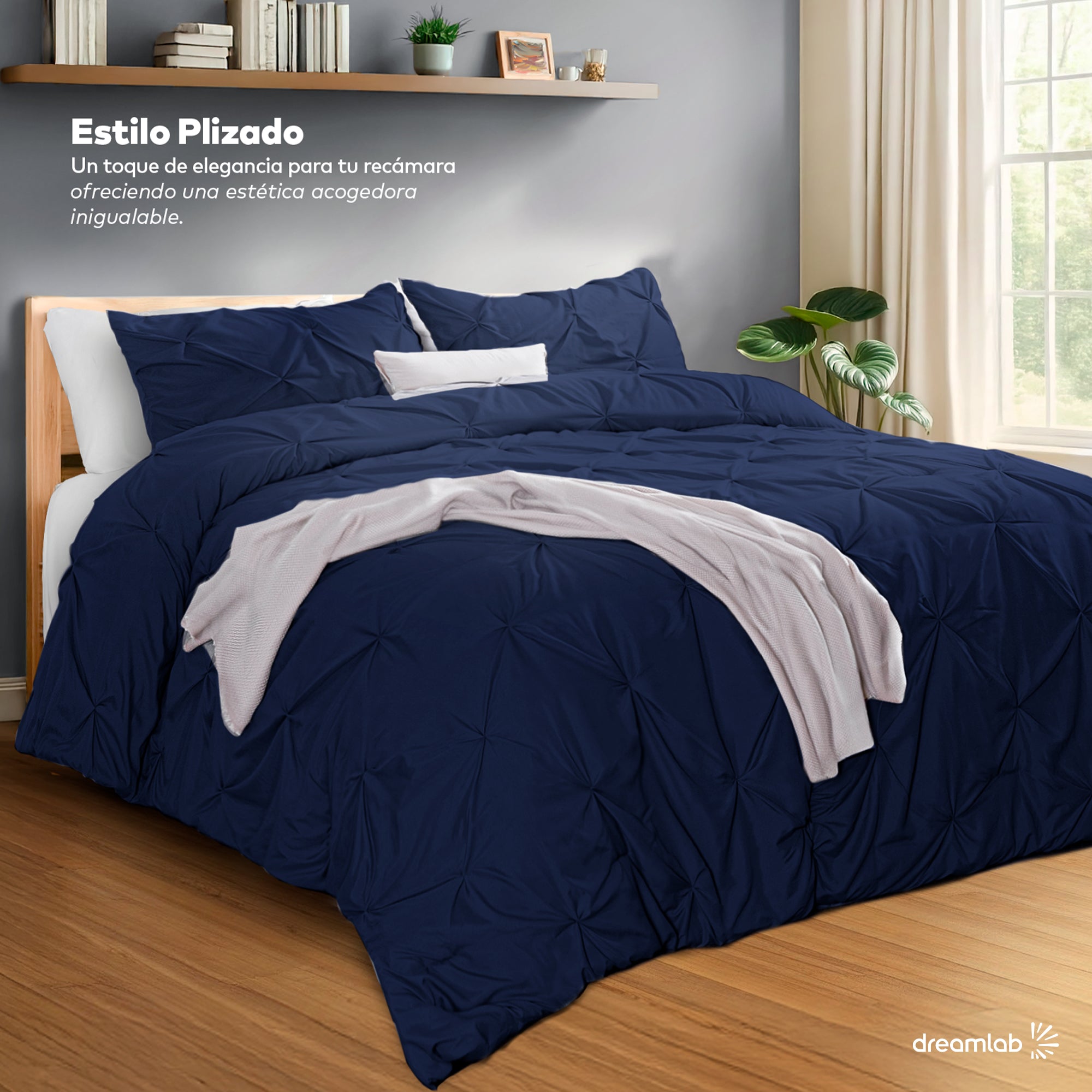 Edredón Plisado Acolchado