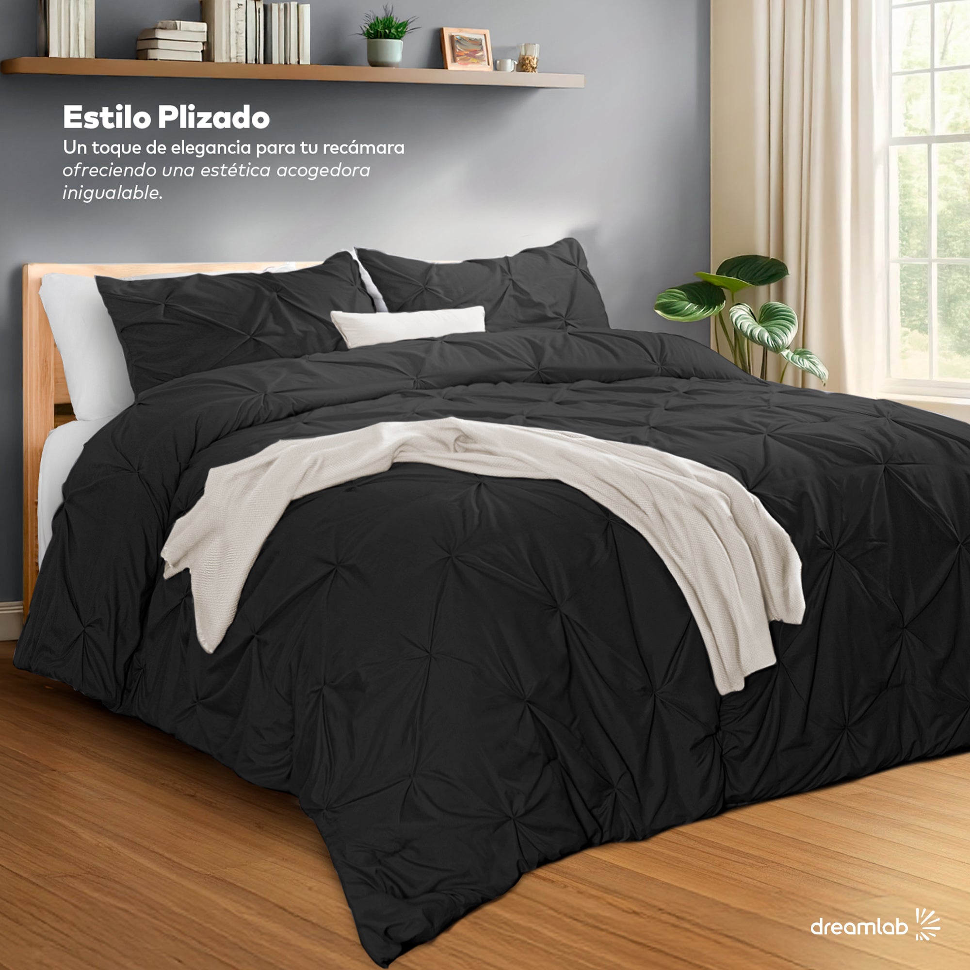 Edredón Plisado Acolchado