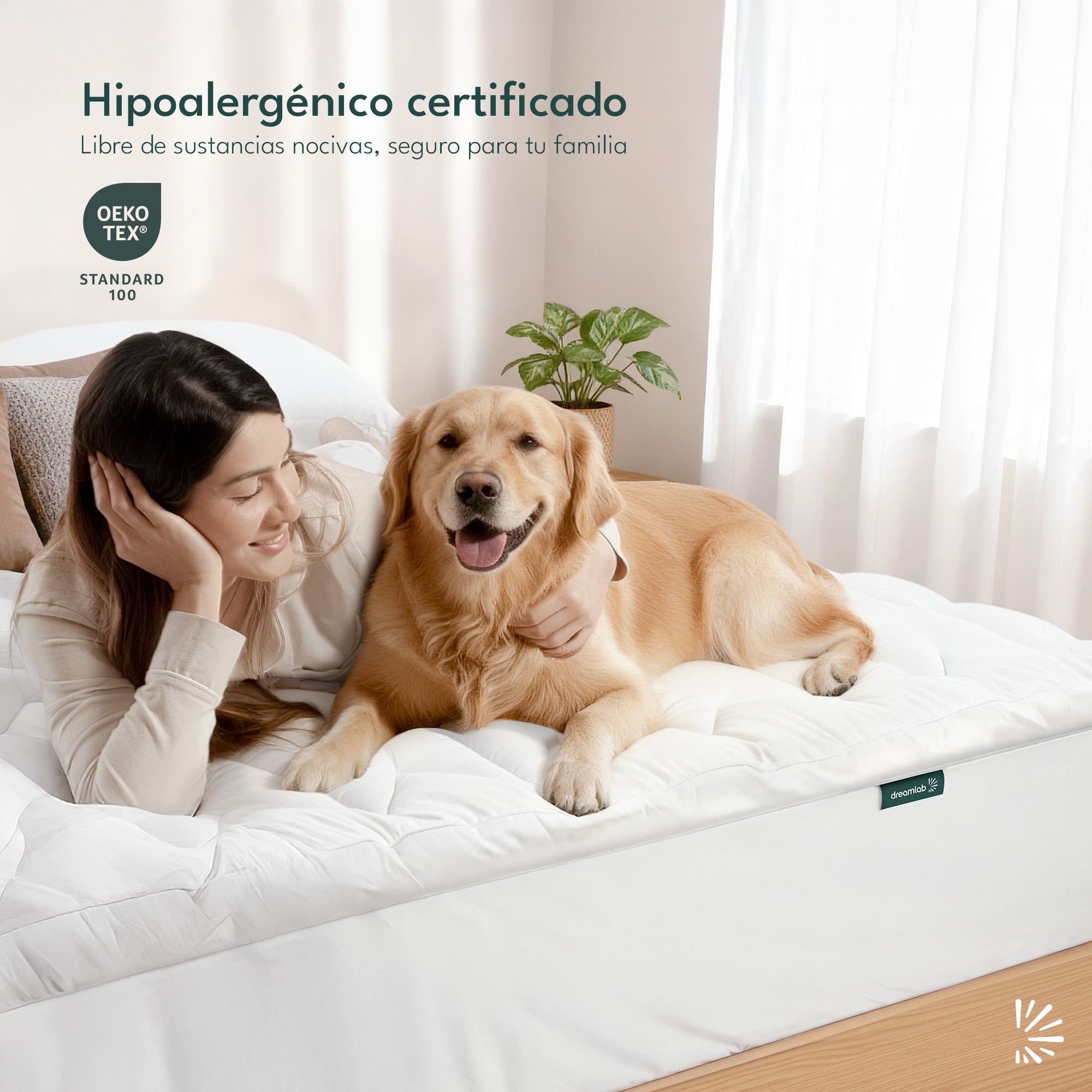 Cubre Colchón Extra Relleno