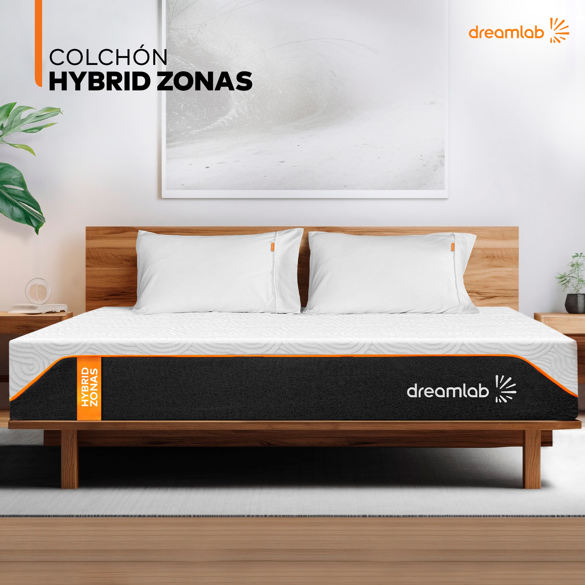 Colchón Hybrid Zonas