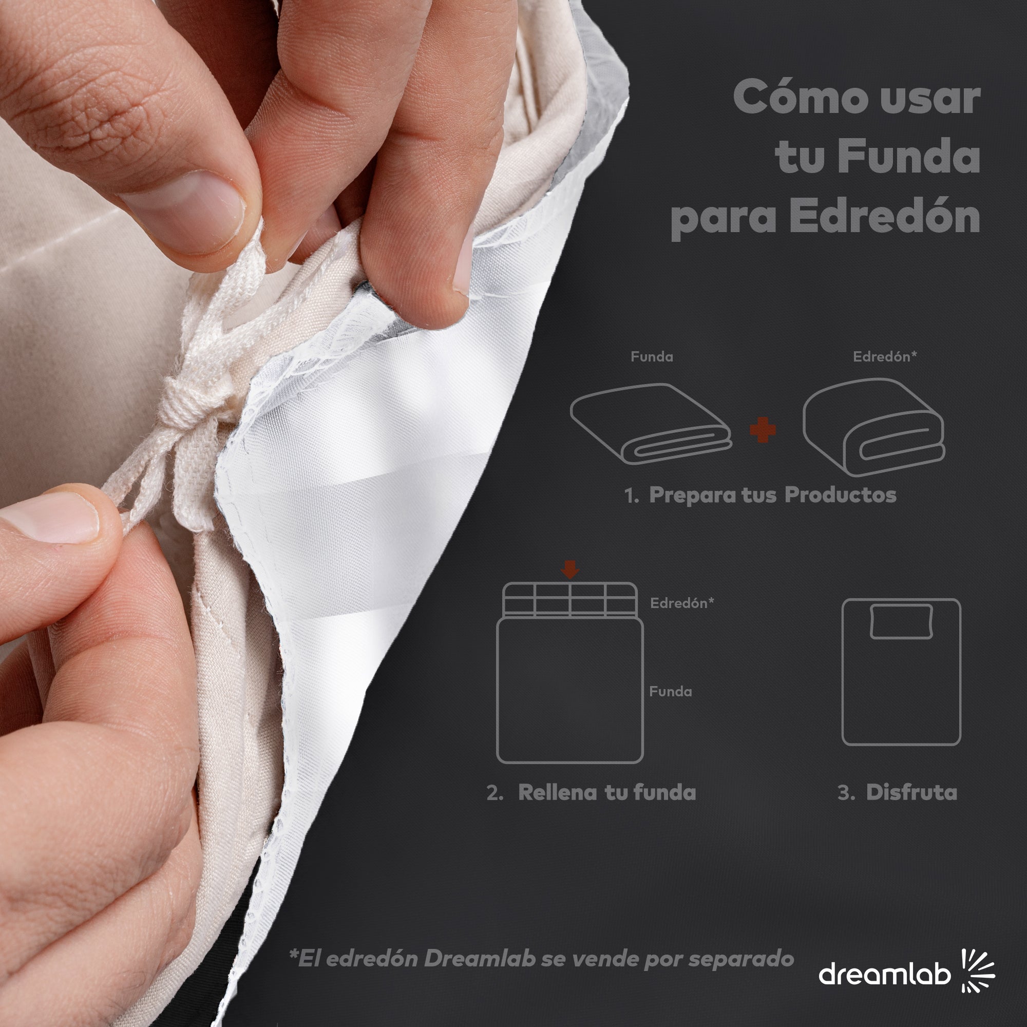 Juego de Funda para Edredón