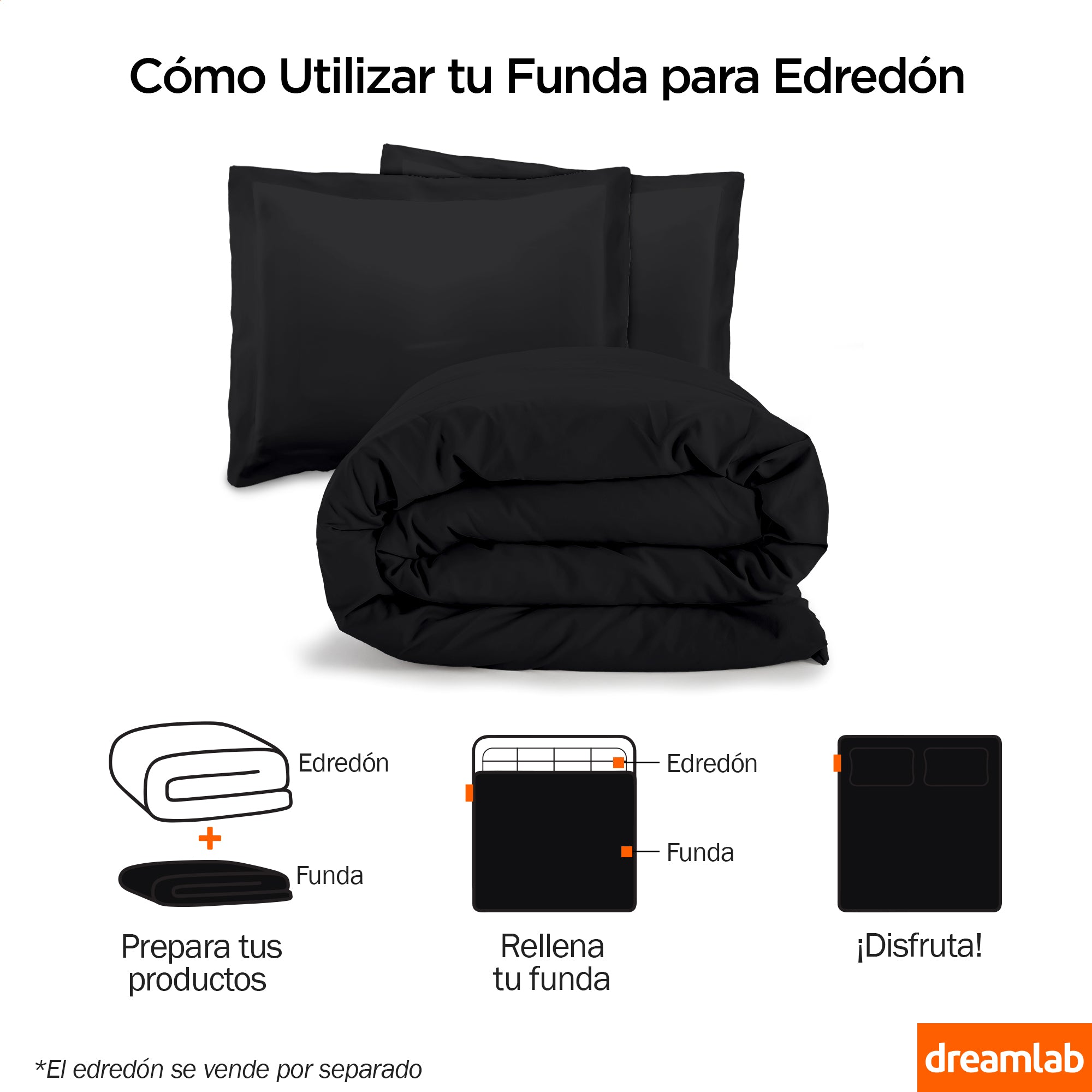 Juego de Funda para Edredón