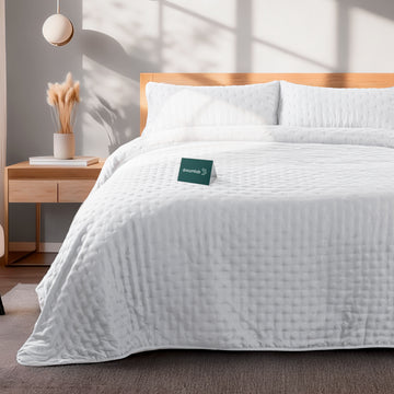 Colcha Ligera Estilo Trébol