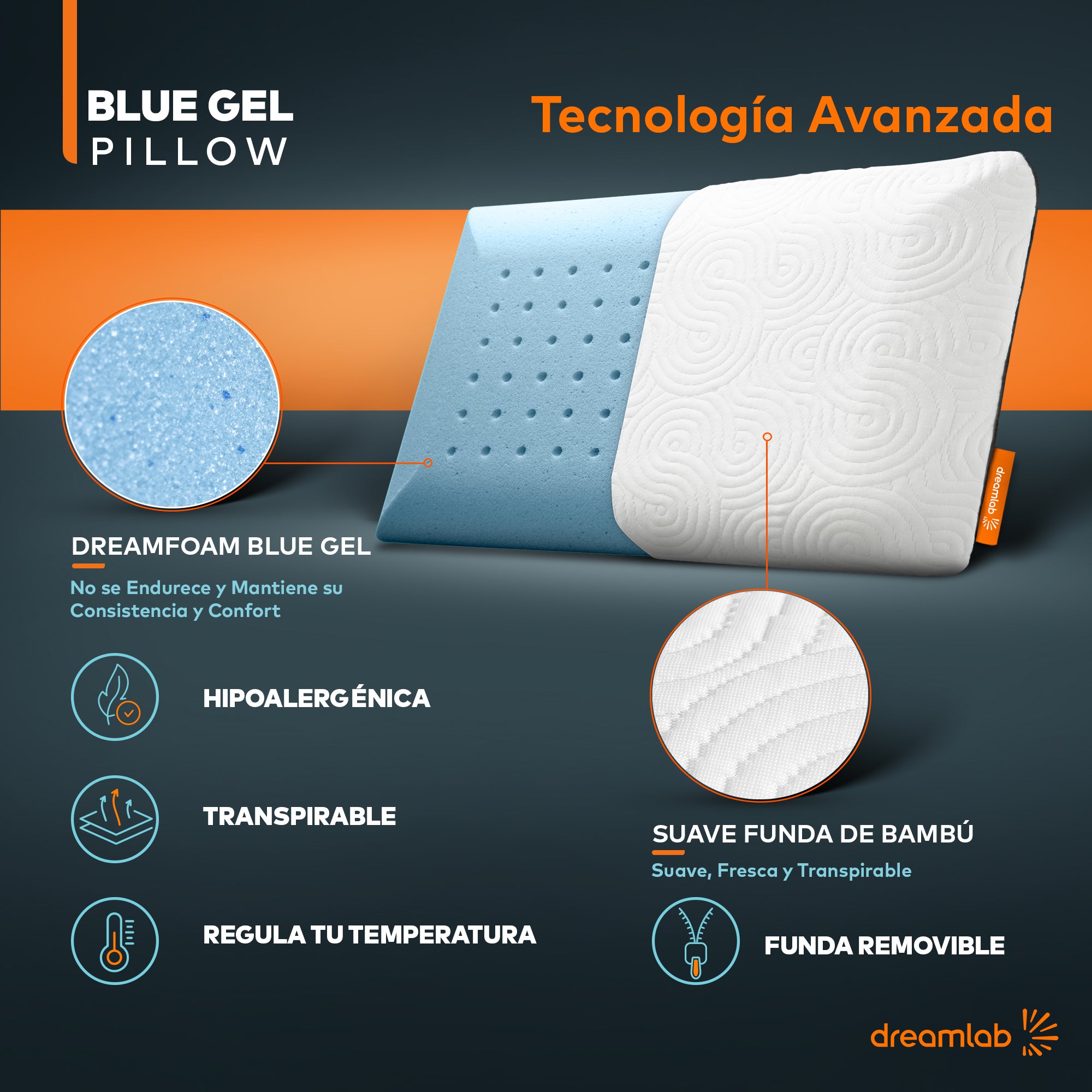 Almohada de Memory Foam