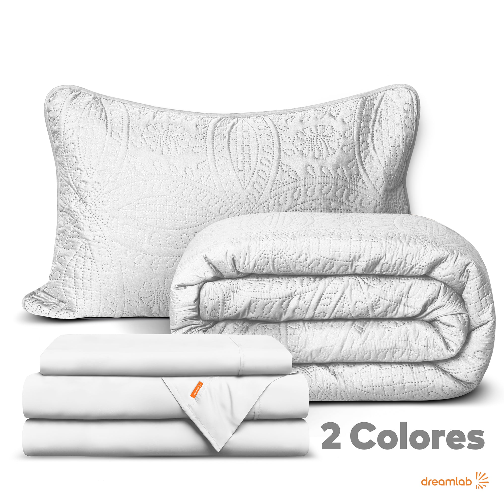 Set de Colcha Ligera y Sábanas