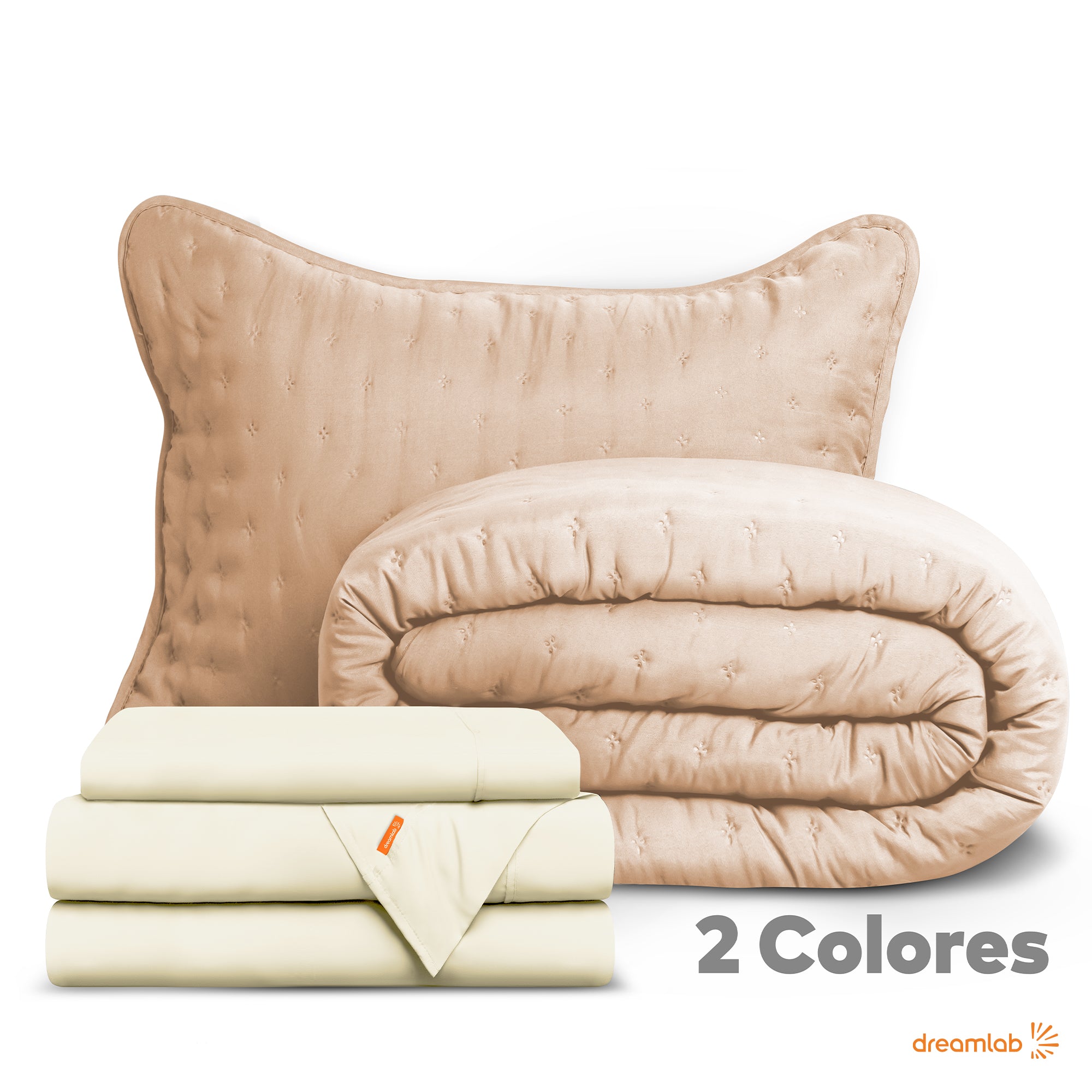 Set de Colcha Ligera y Sábanas