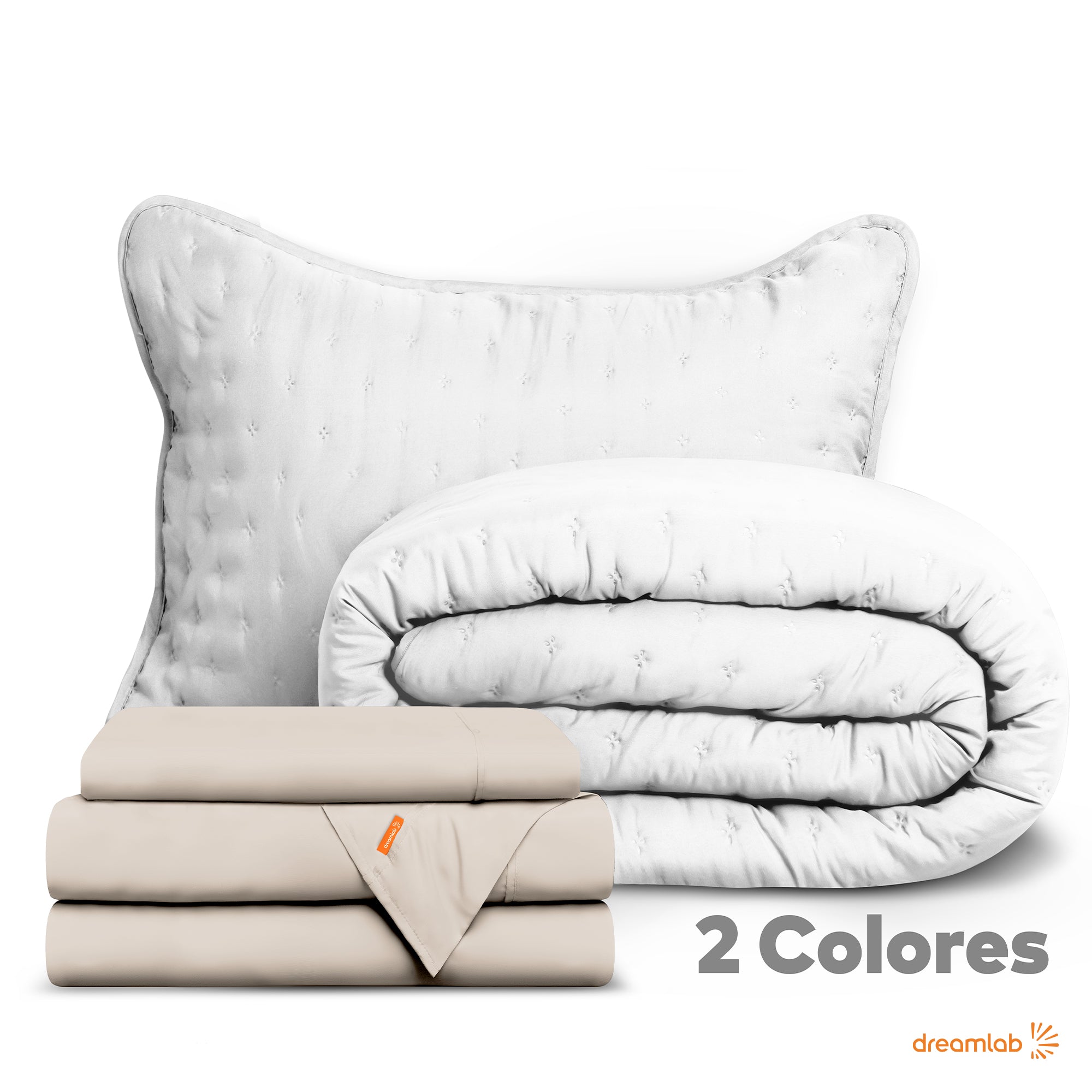 Set de Colcha Ligera y Sábanas