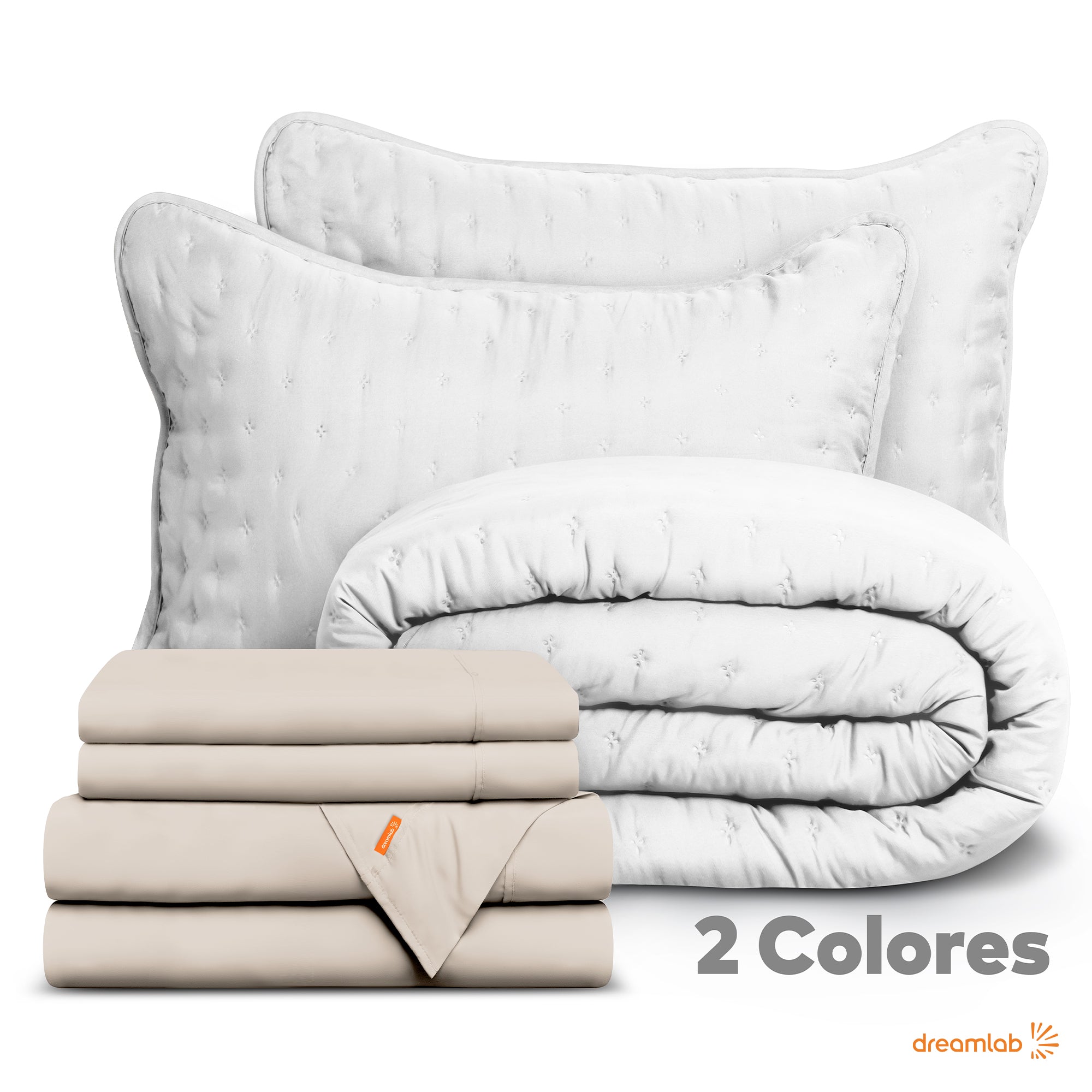 Set de Colcha Ligera y Sábanas
