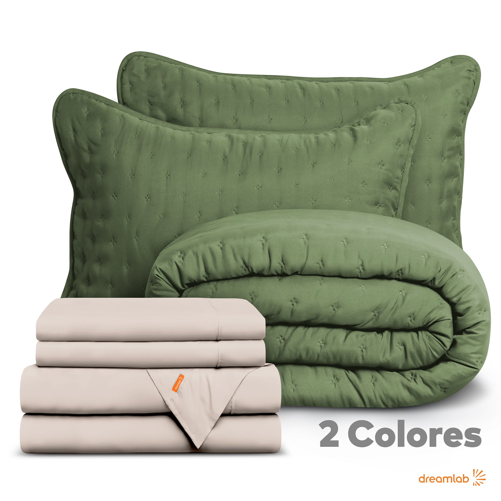 Set de Colcha Ligera y Sábanas