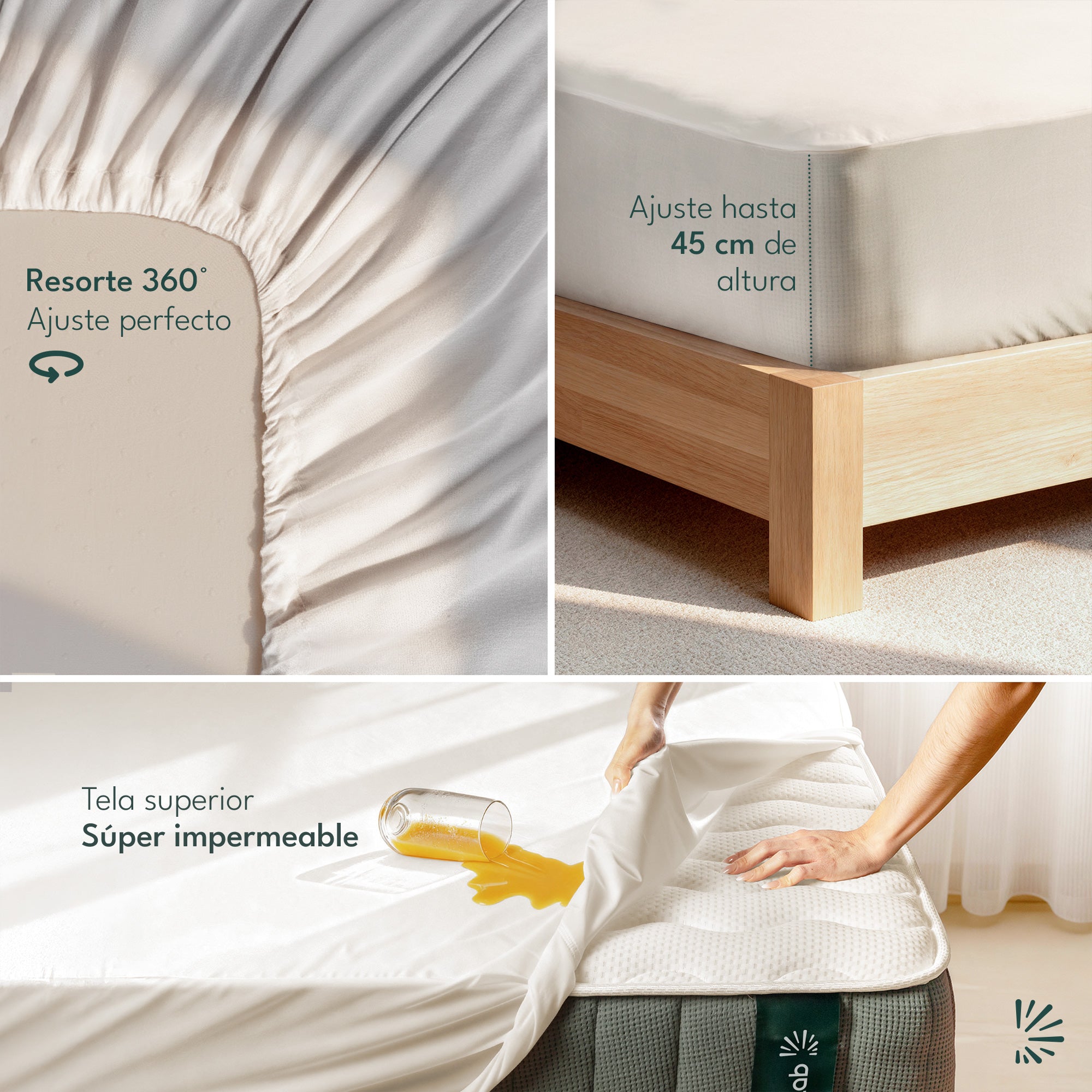 Protector de Colchón Impermeable