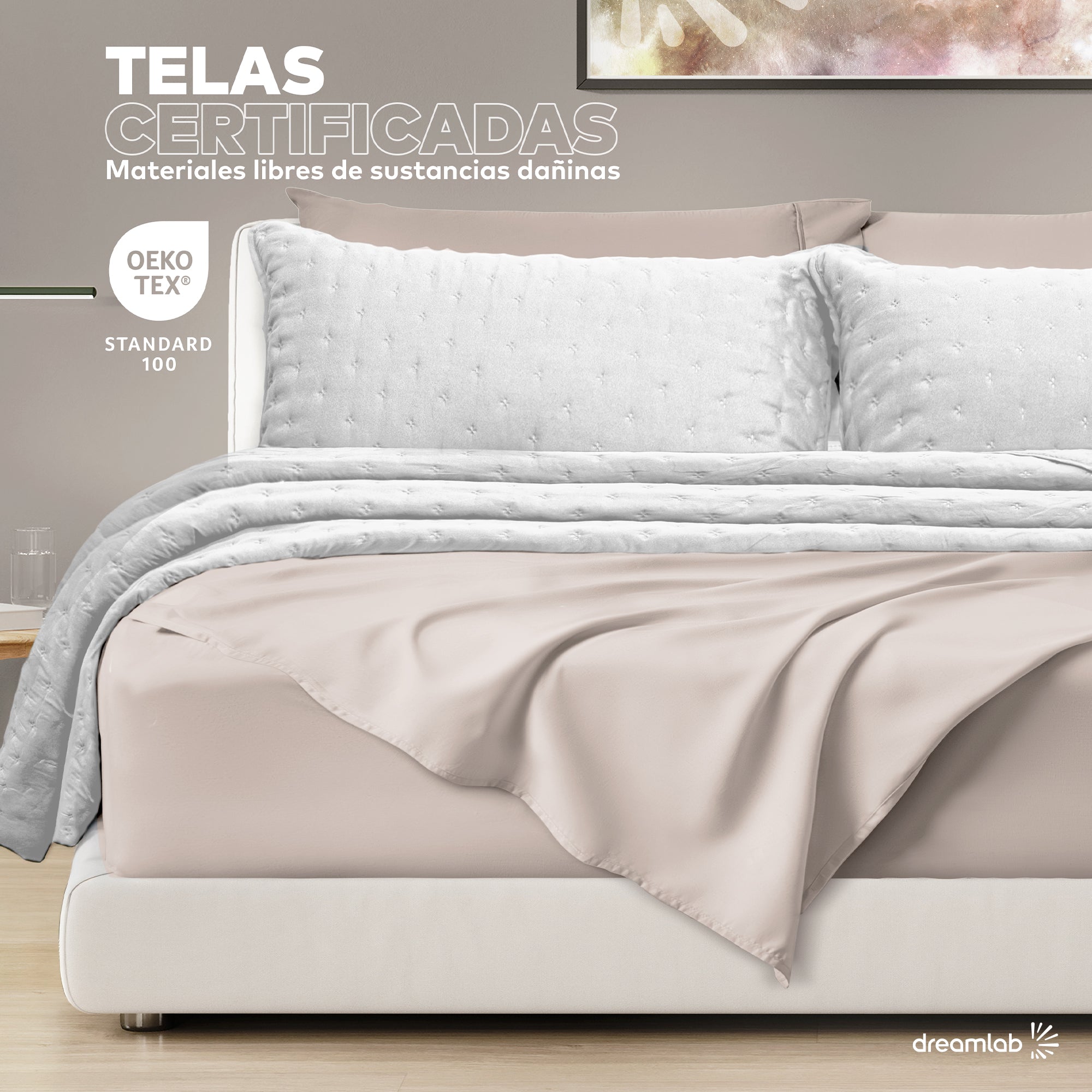 Set de Colcha Ligera y Sábanas