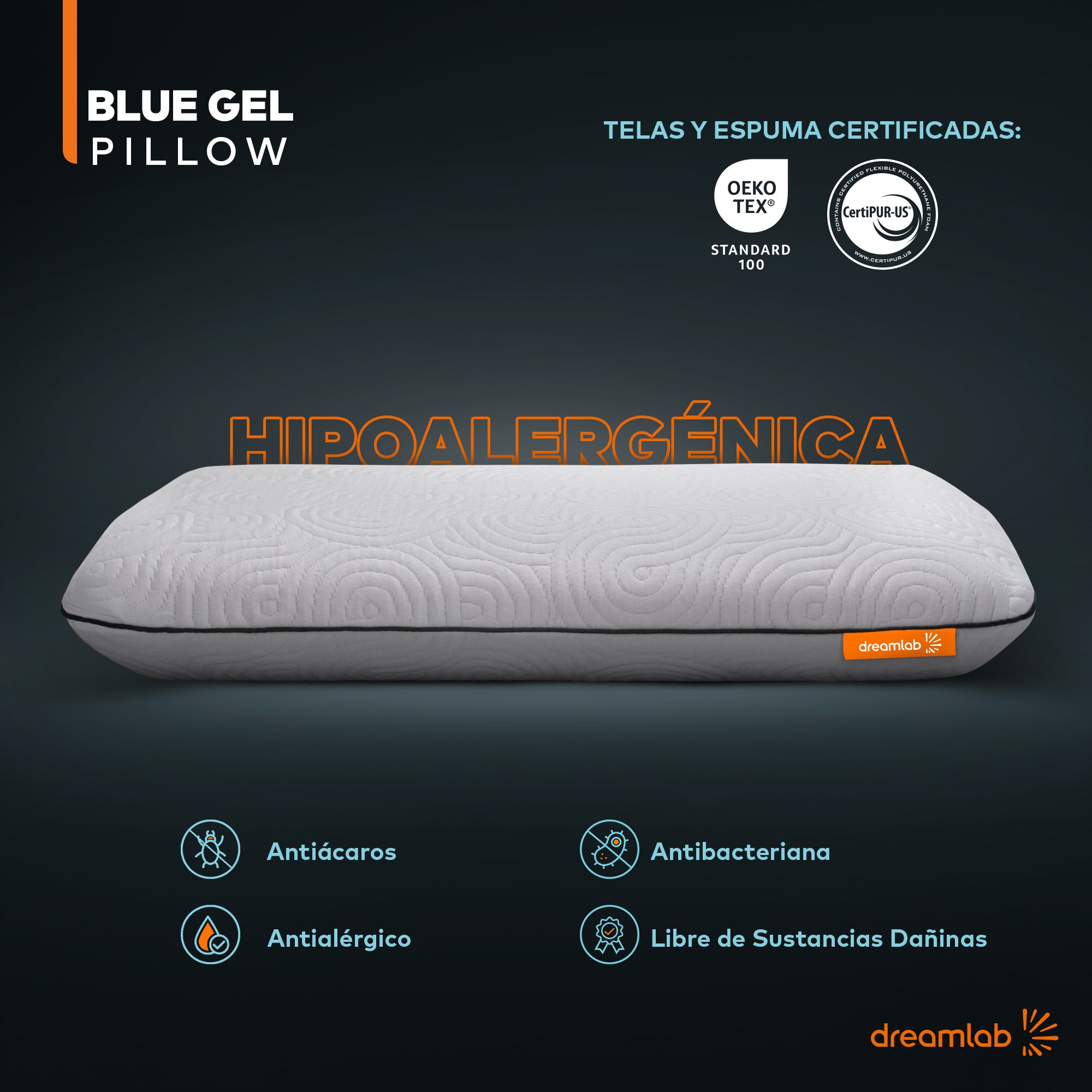 Almohada de Memory Foam