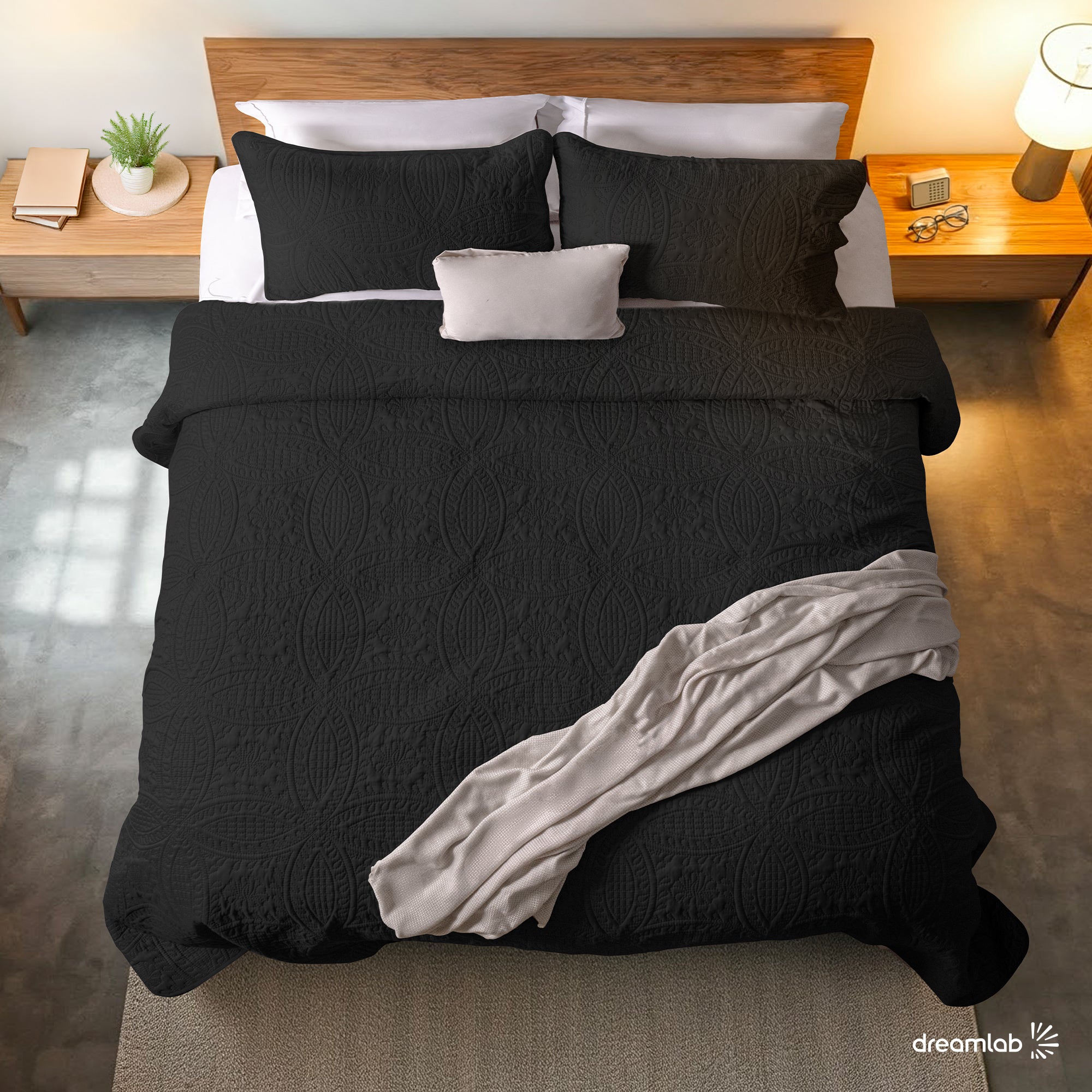 Colcha Ligera Estilo Moneda