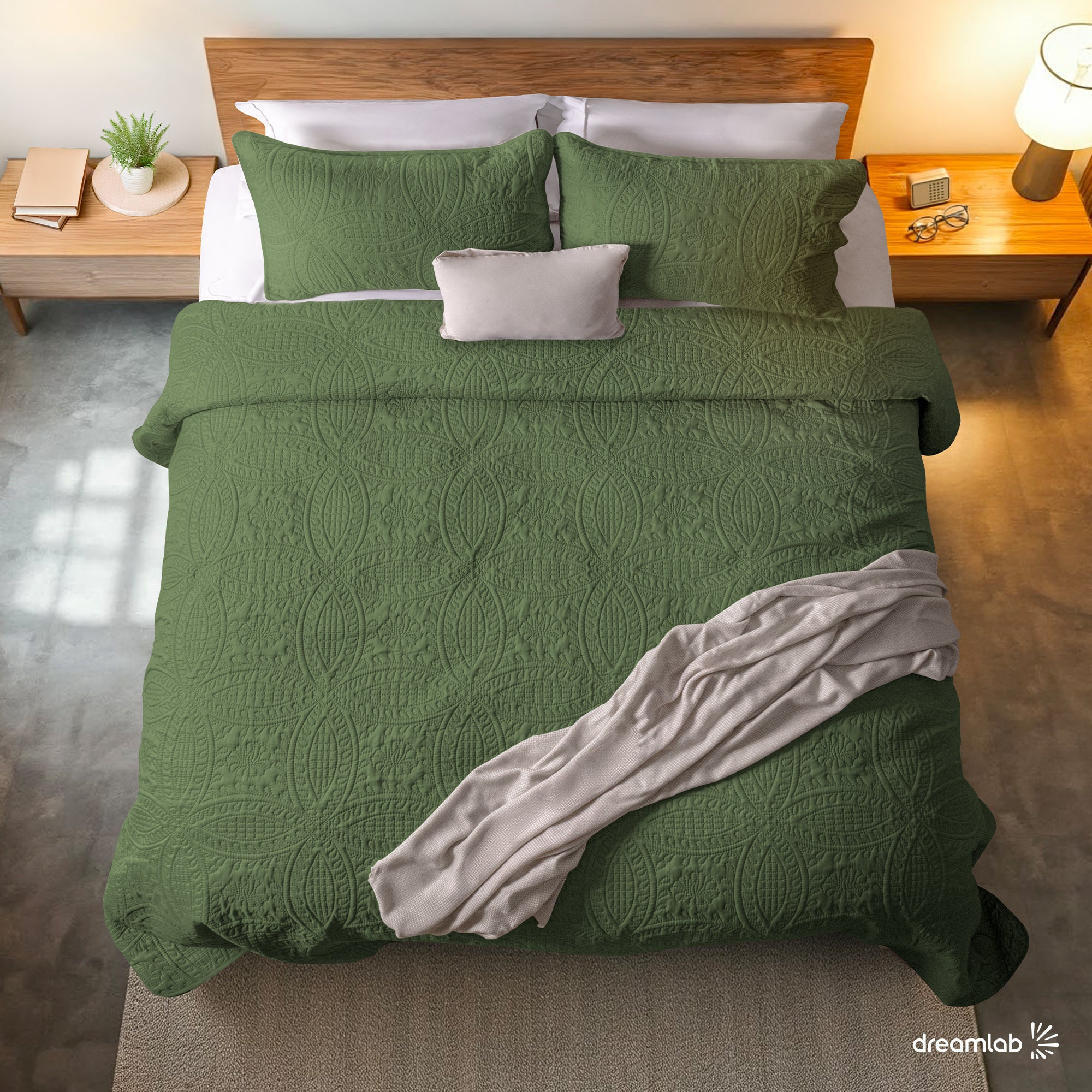 Colcha Ligera Estilo Moneda