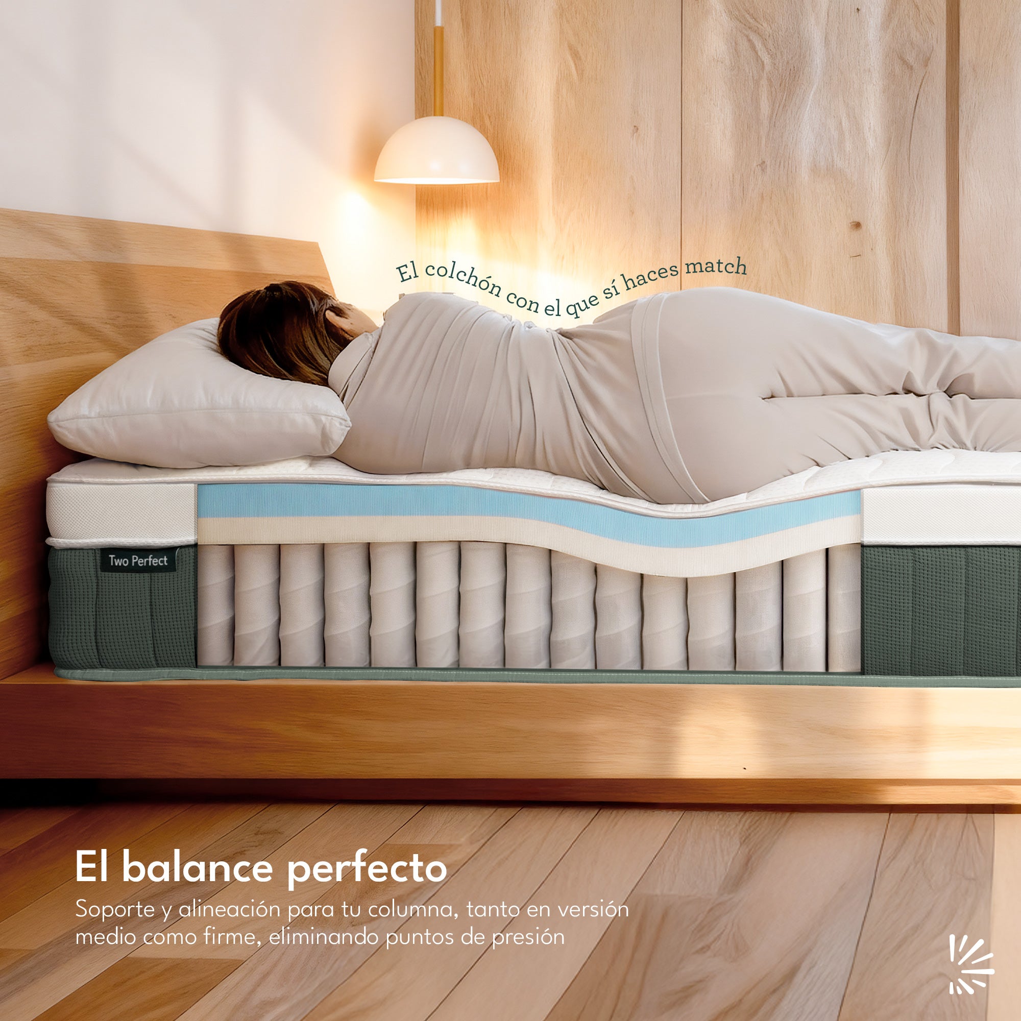 Colchón Two Perfect Nuevo