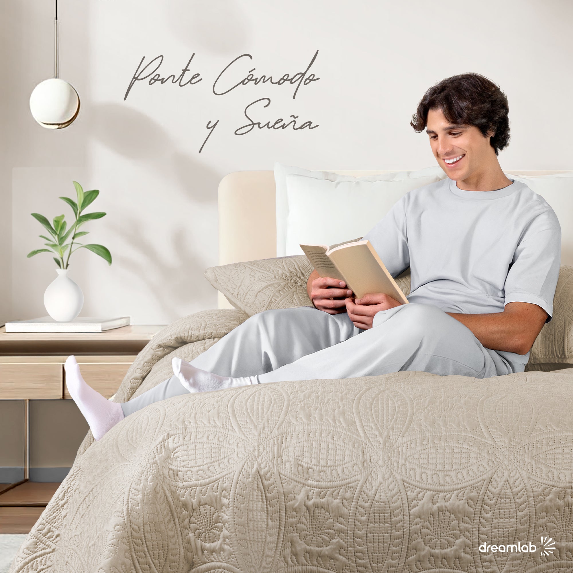 Colcha Ligera Estilo Moneda