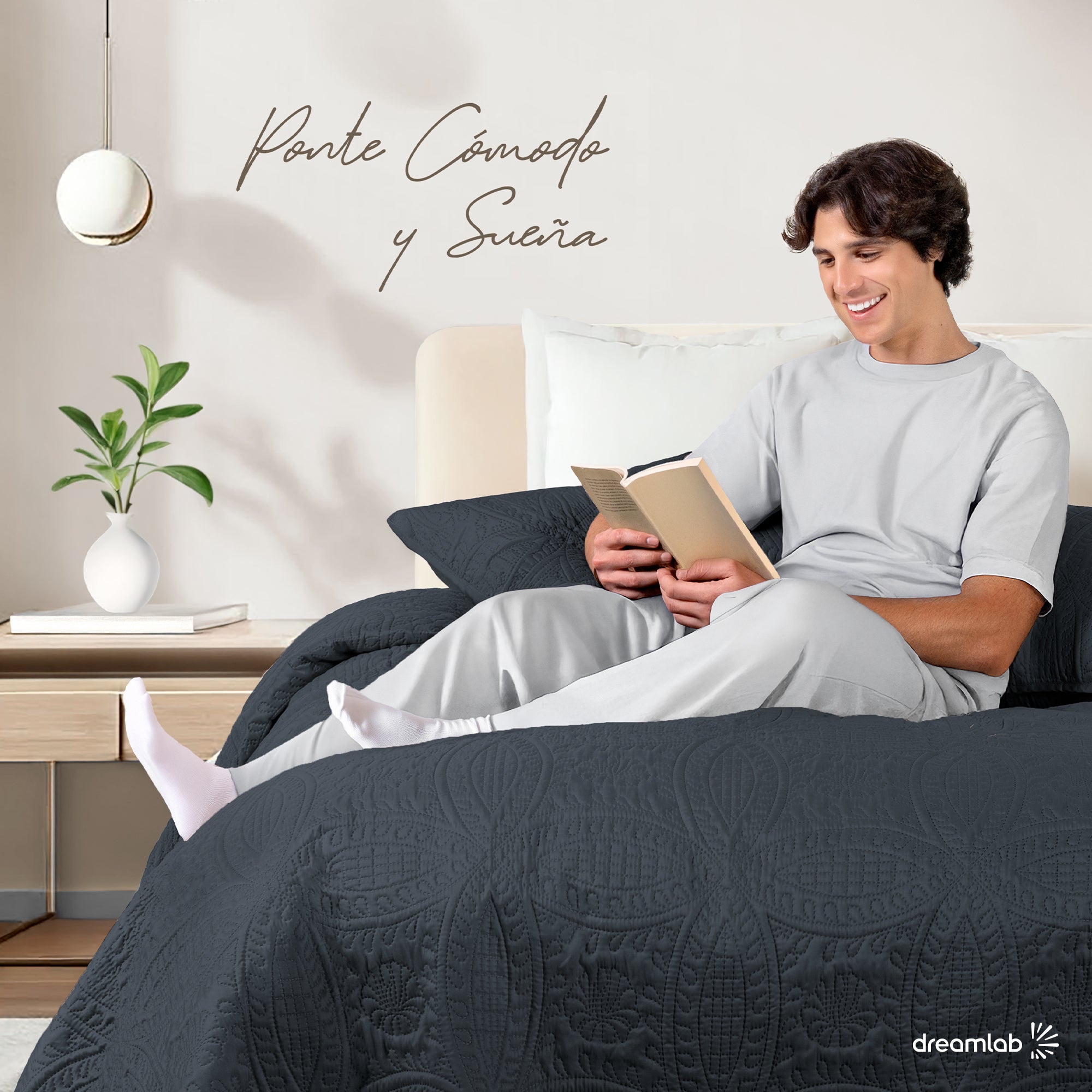 Colcha Ligera Estilo Moneda