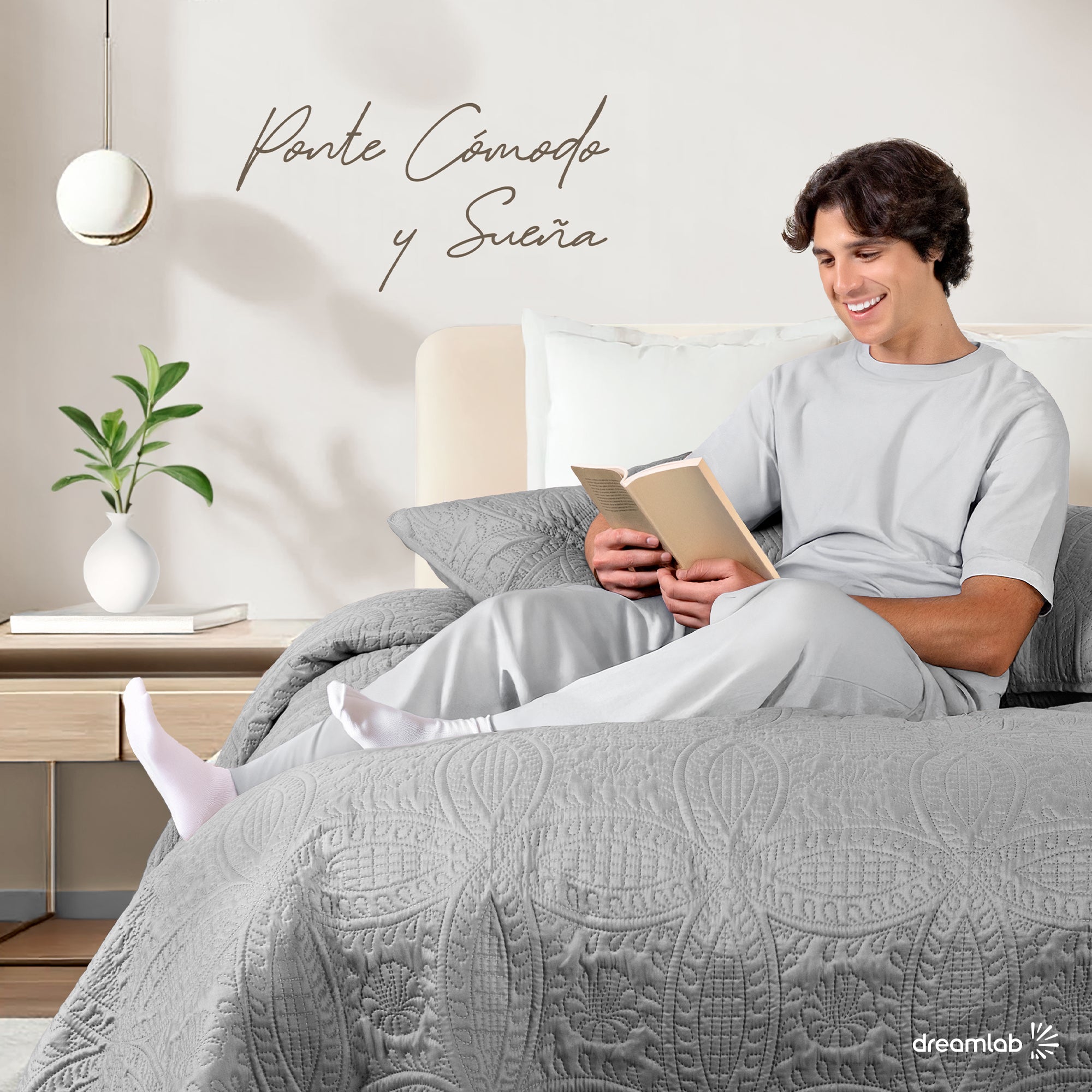 Colcha Ligera Estilo Moneda